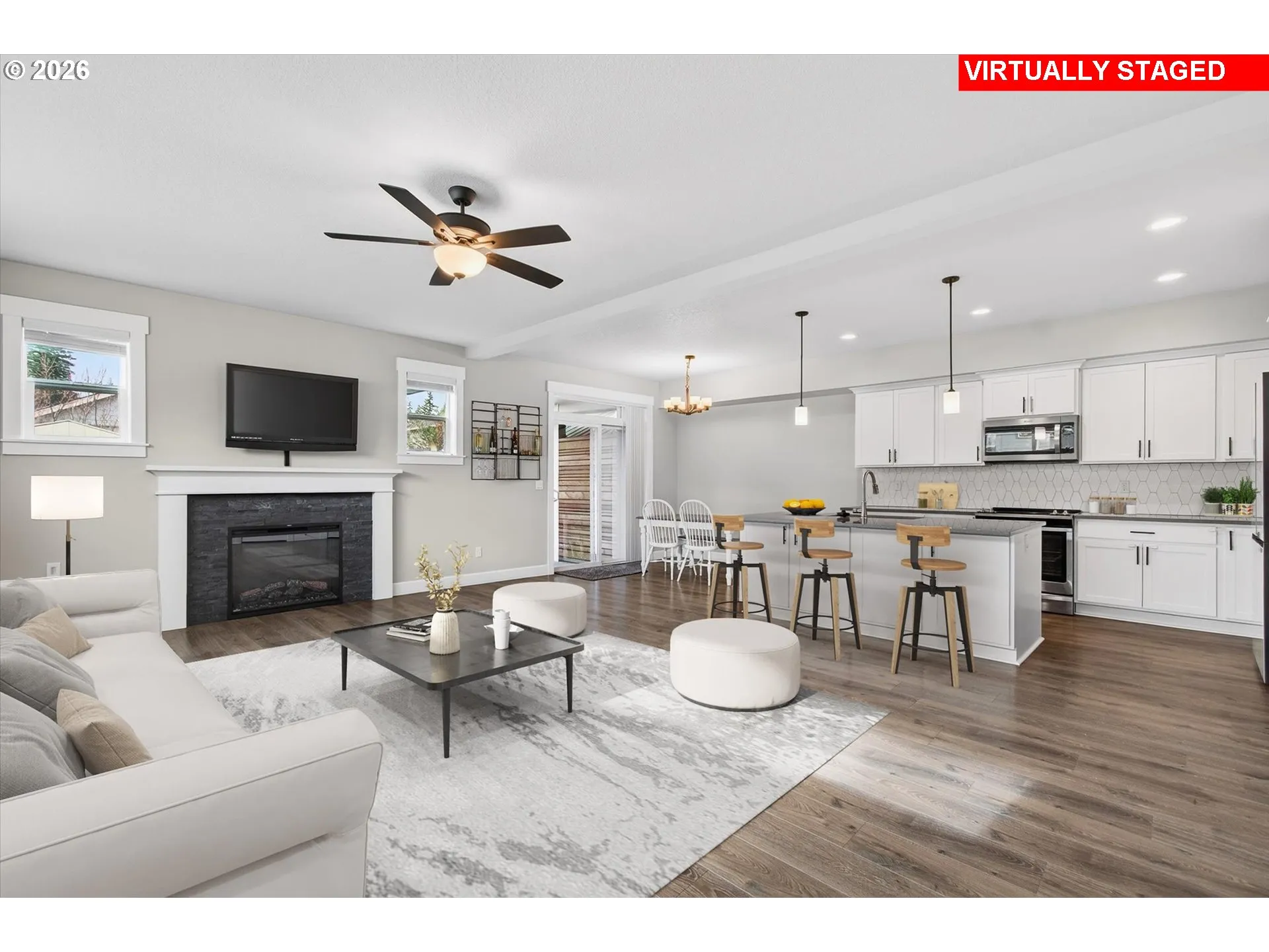 Great Room-Ceiling Fan