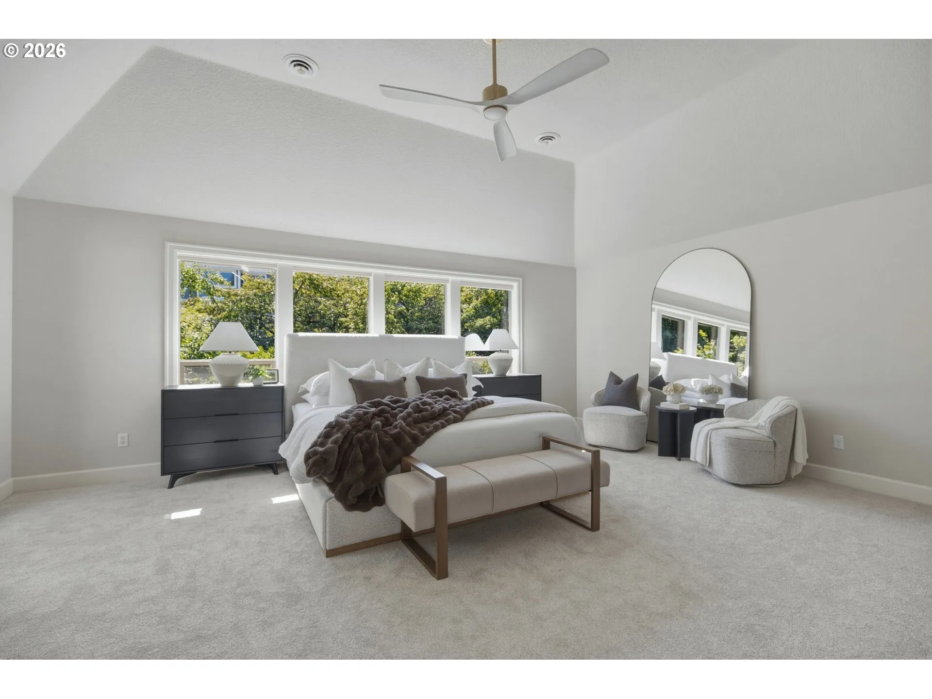Bedroom, Primary-Ceiling Fan