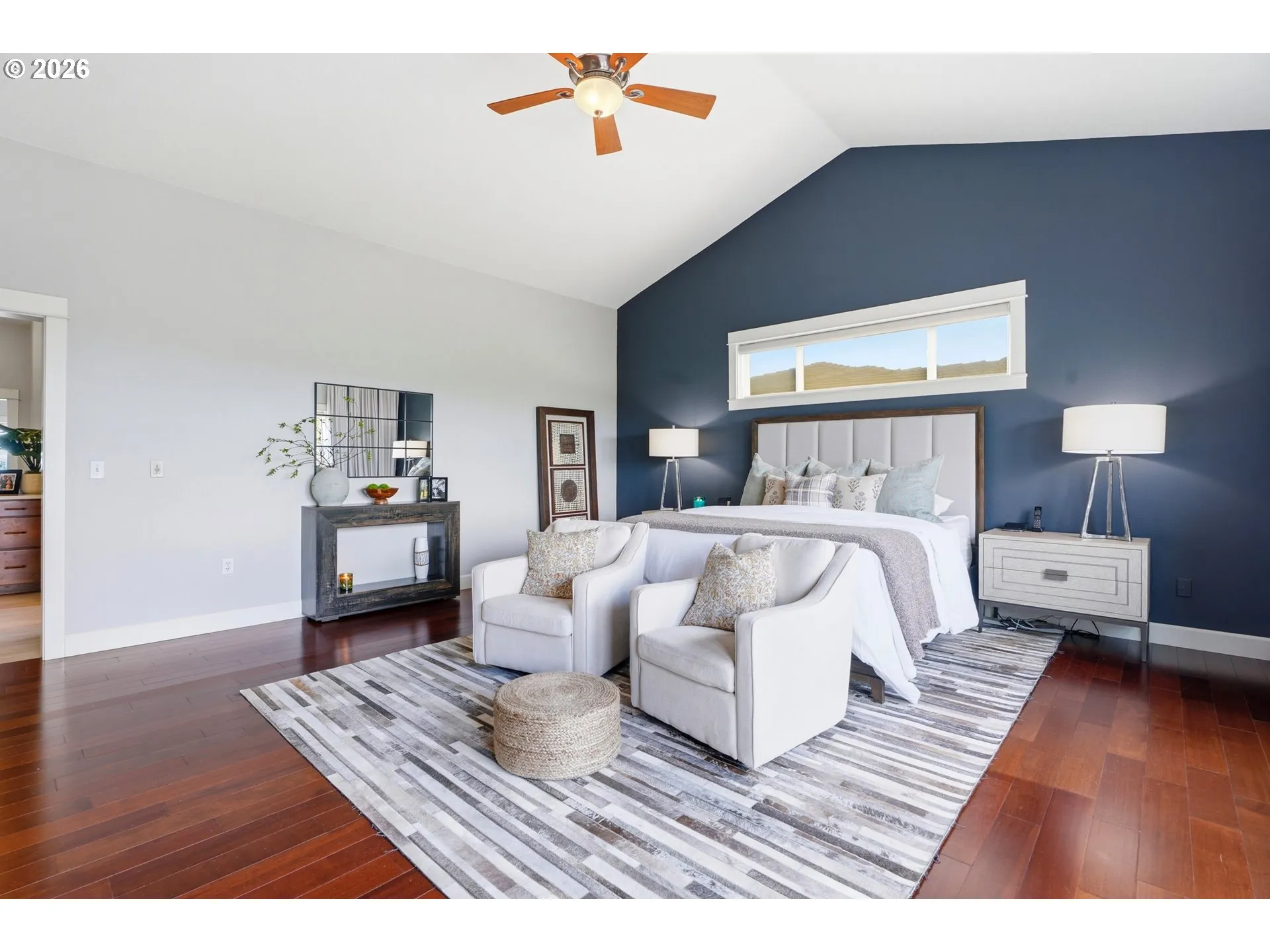 Primary Bedroom-Vaulted Ceilings