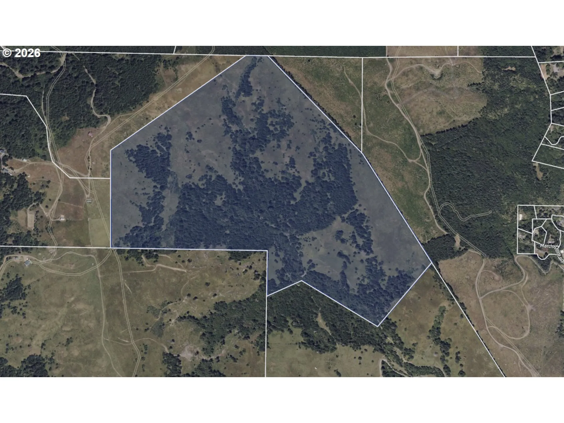 Approximate Property Lines-Aerial