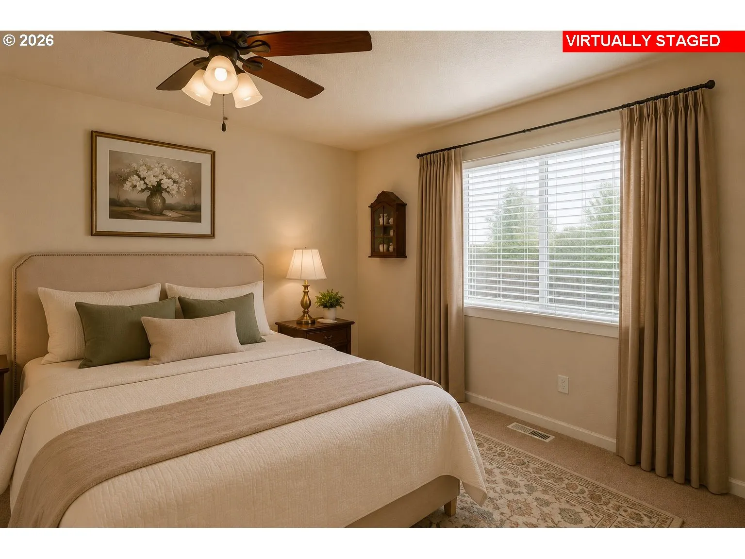 Bedroom, Owner's Suite-Ceiling Fan