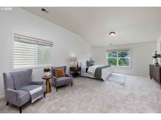 Primary Bedroom-Vaulted Ceilings