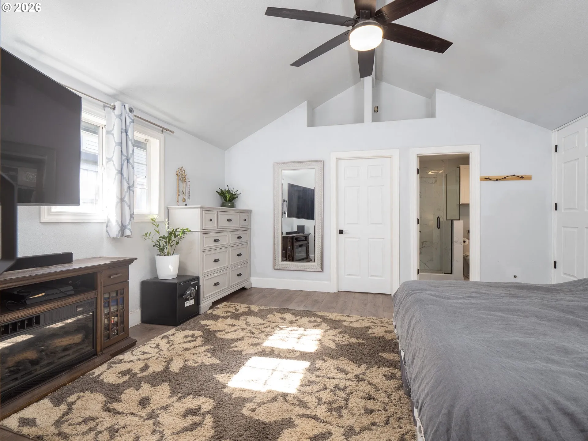 Primary Bedroom-Vaulted Ceilings