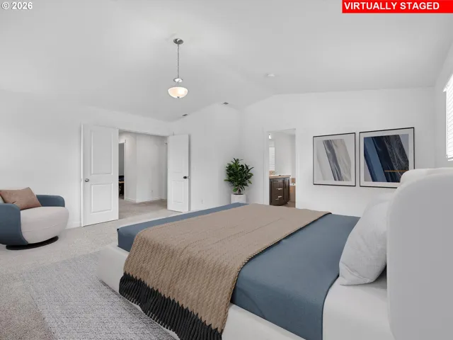 Primary Bedroom-Vaulted Ceilings