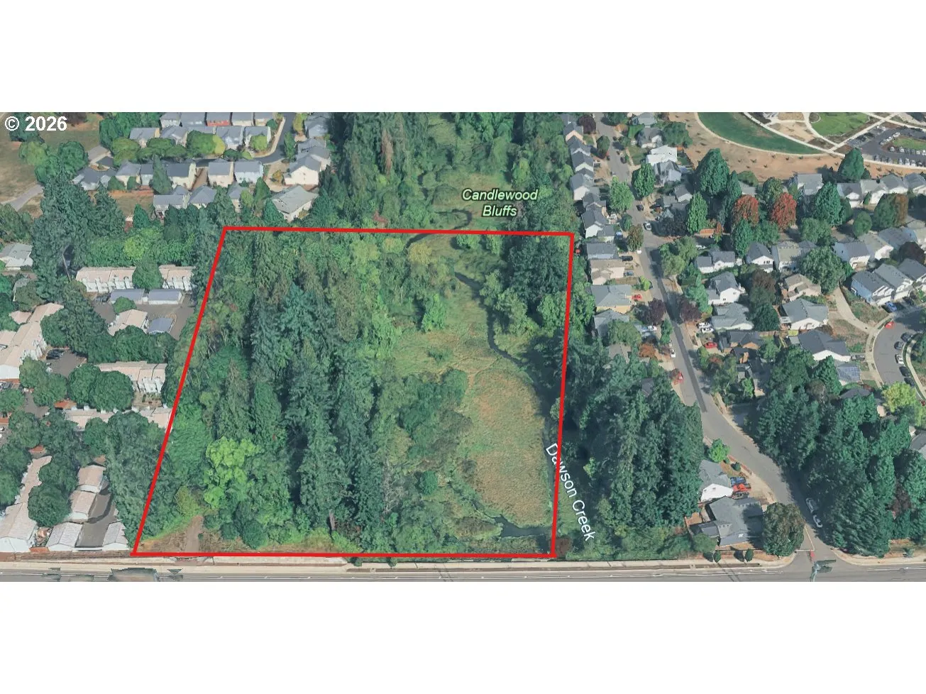 Approximate Property Lines-Aerial