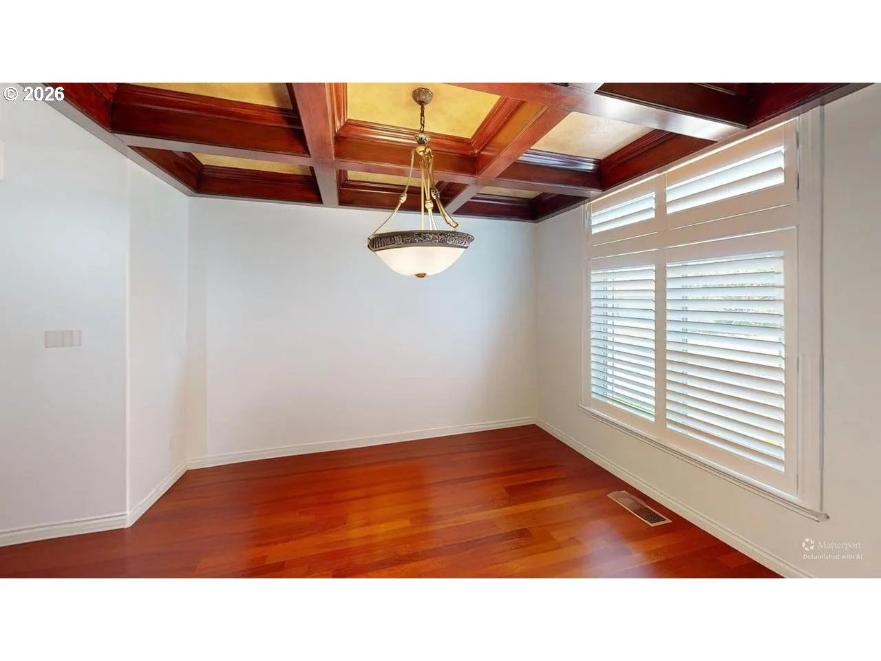 Dining Room-Coffered Ceilings