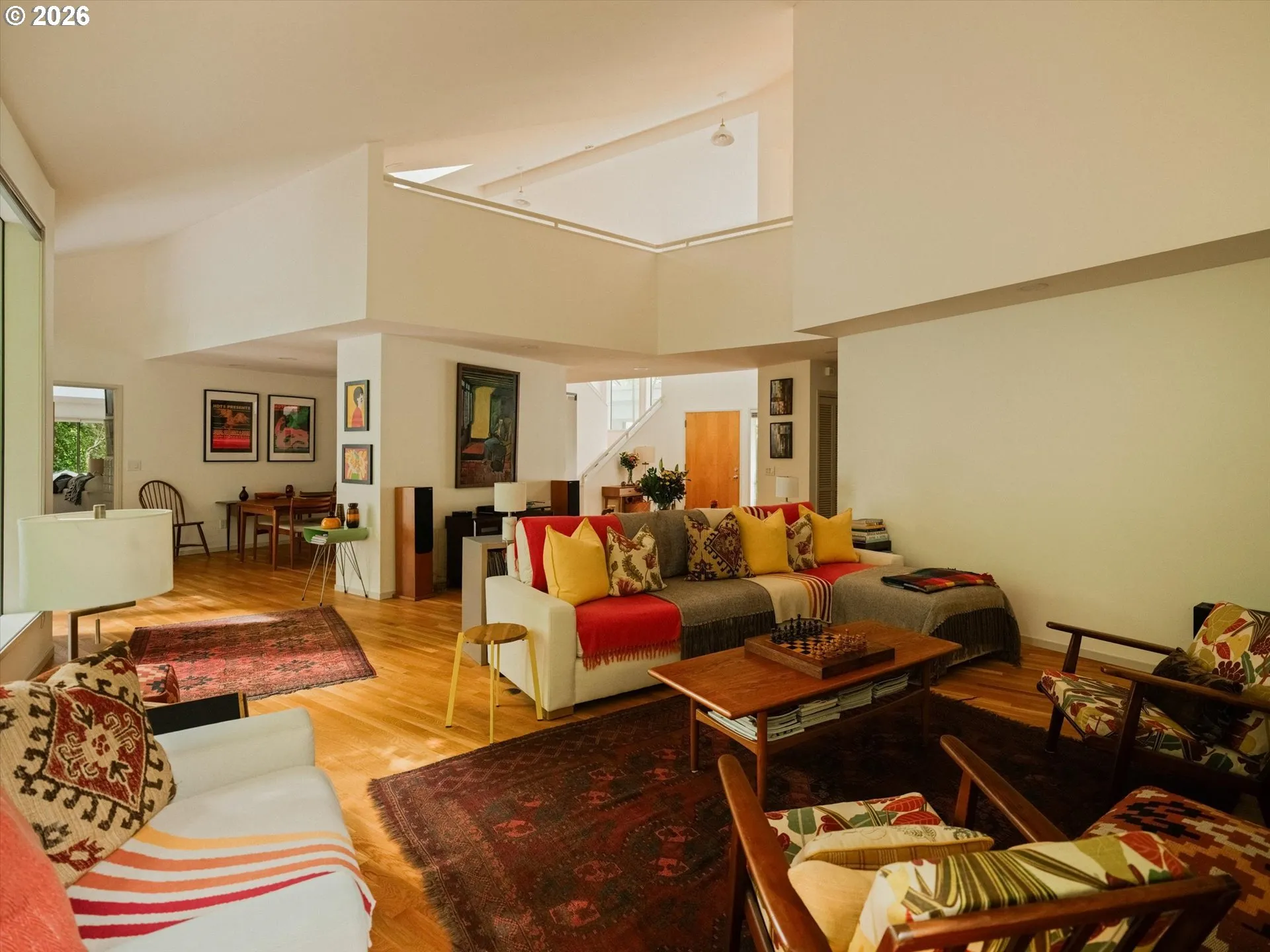 Living Room-View From