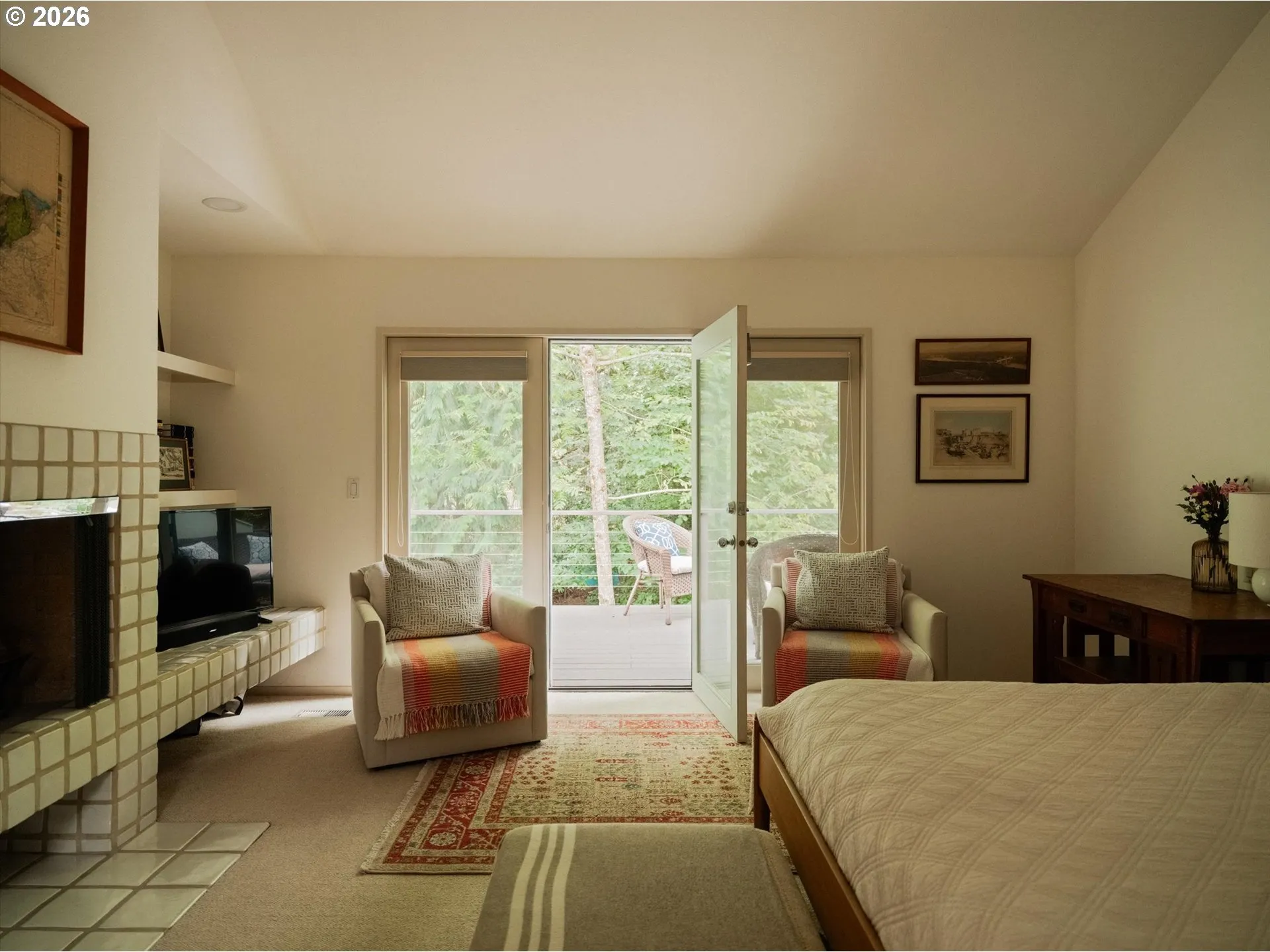 Primary Bedroom-Vaulted Ceilings