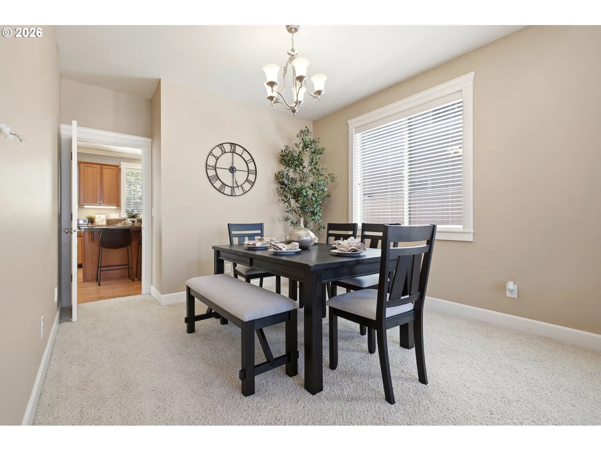 Dining Room-Vaulted Ceilings