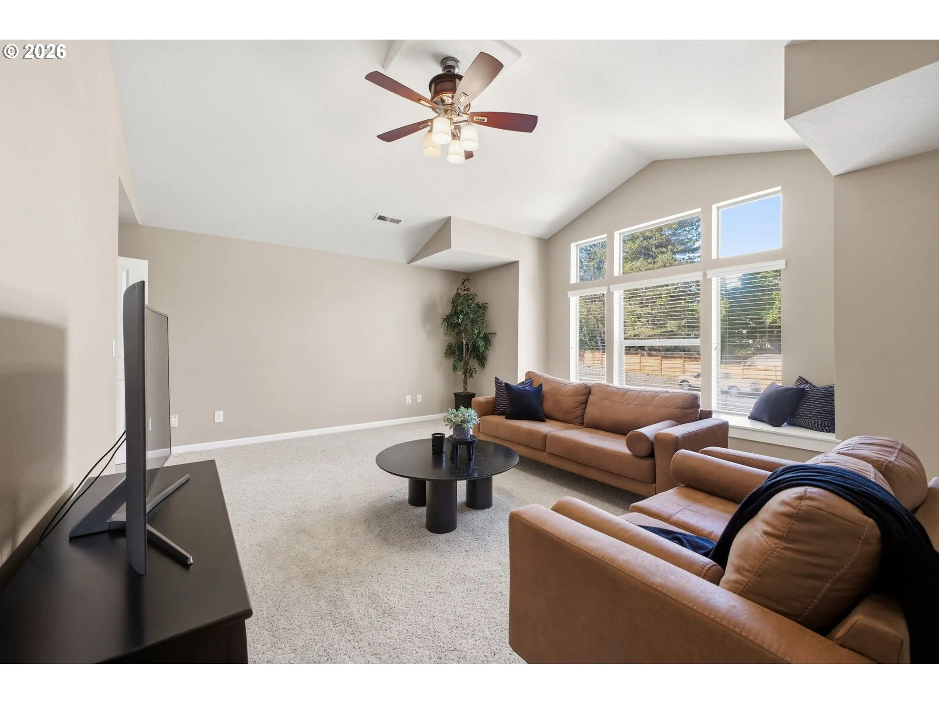 Bonus Room-Vaulted Ceilings