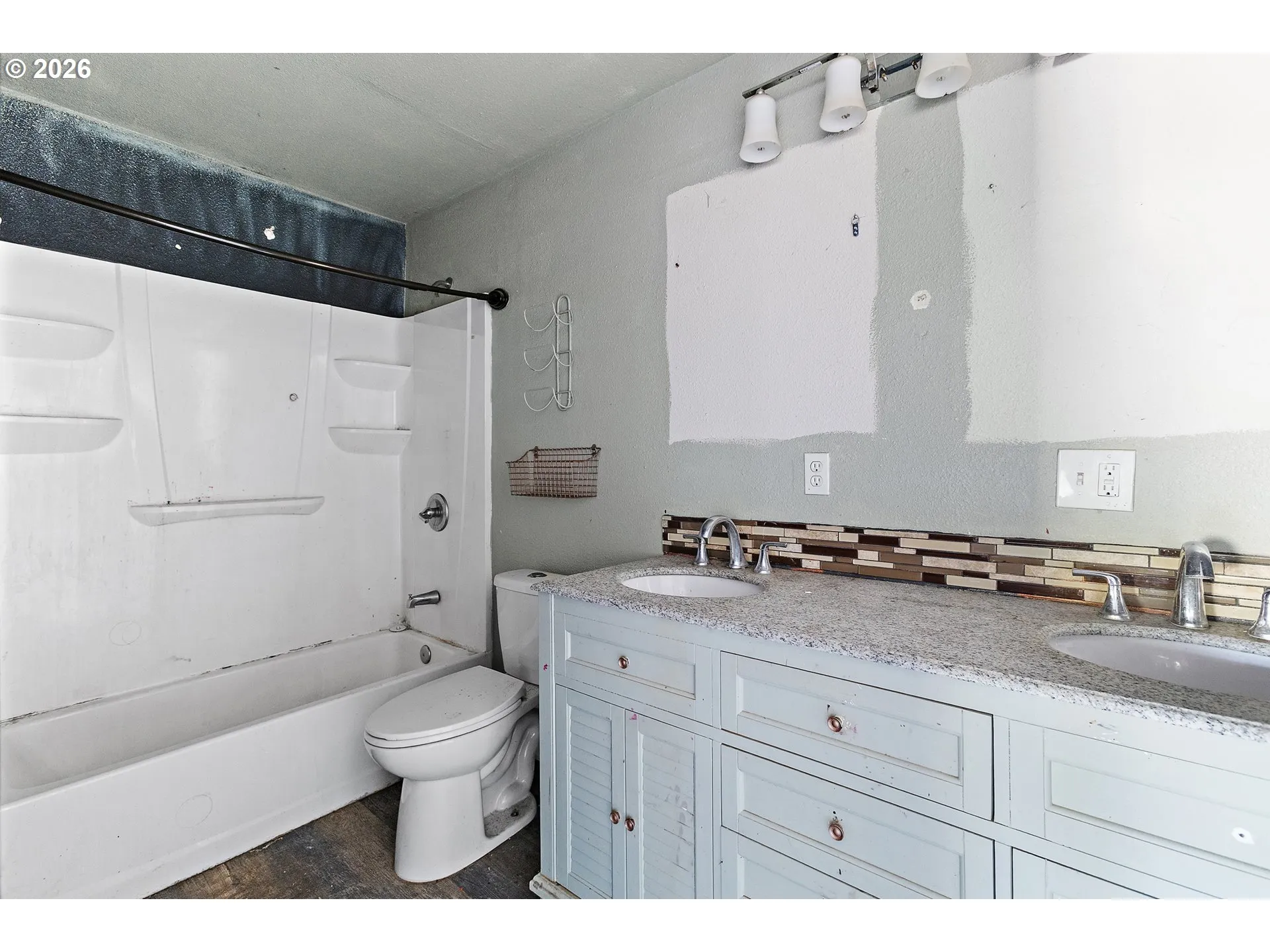 Bathroom, Attached-Double Sinks