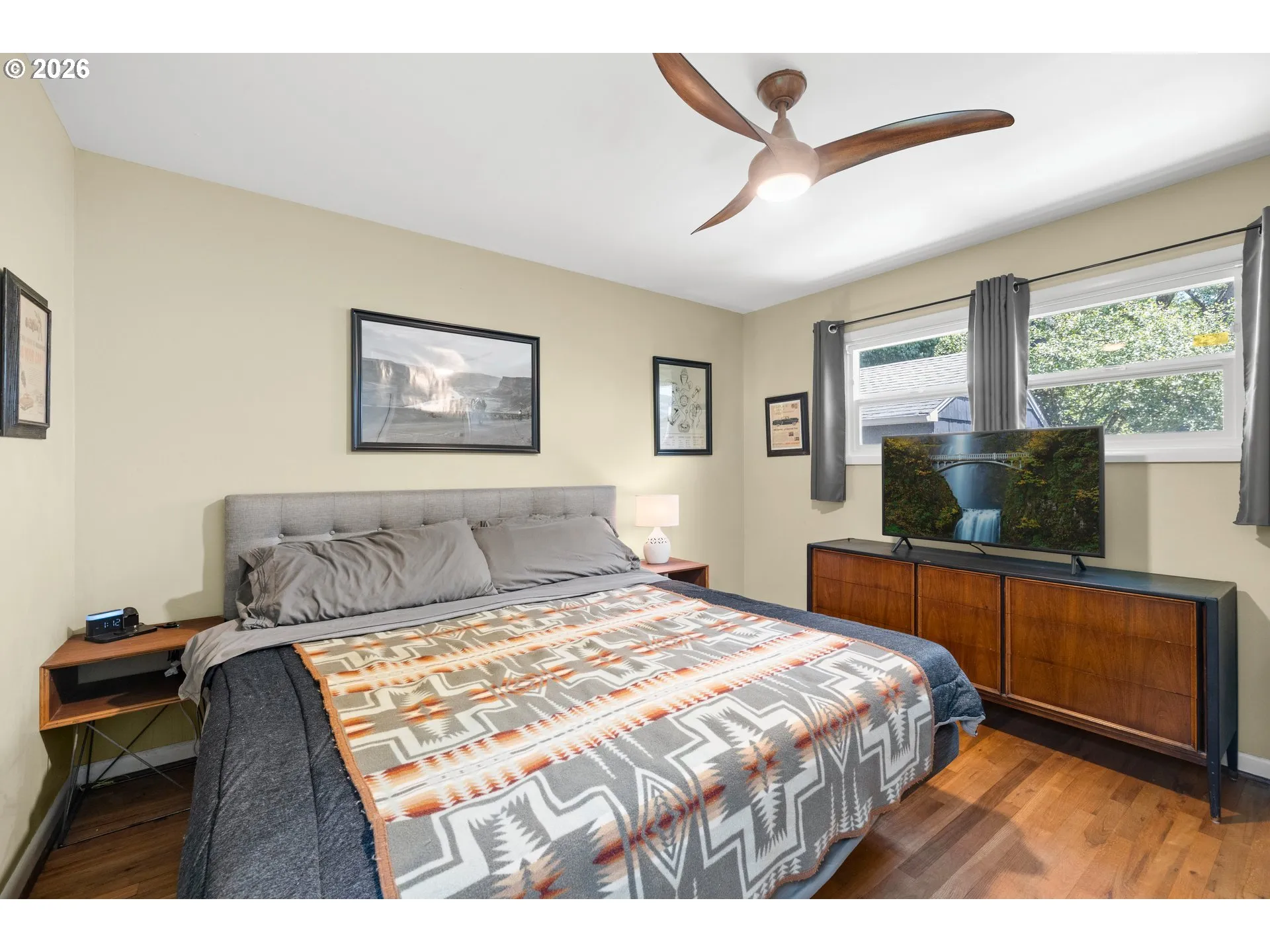 Bedroom, Primary-Ceiling Fan