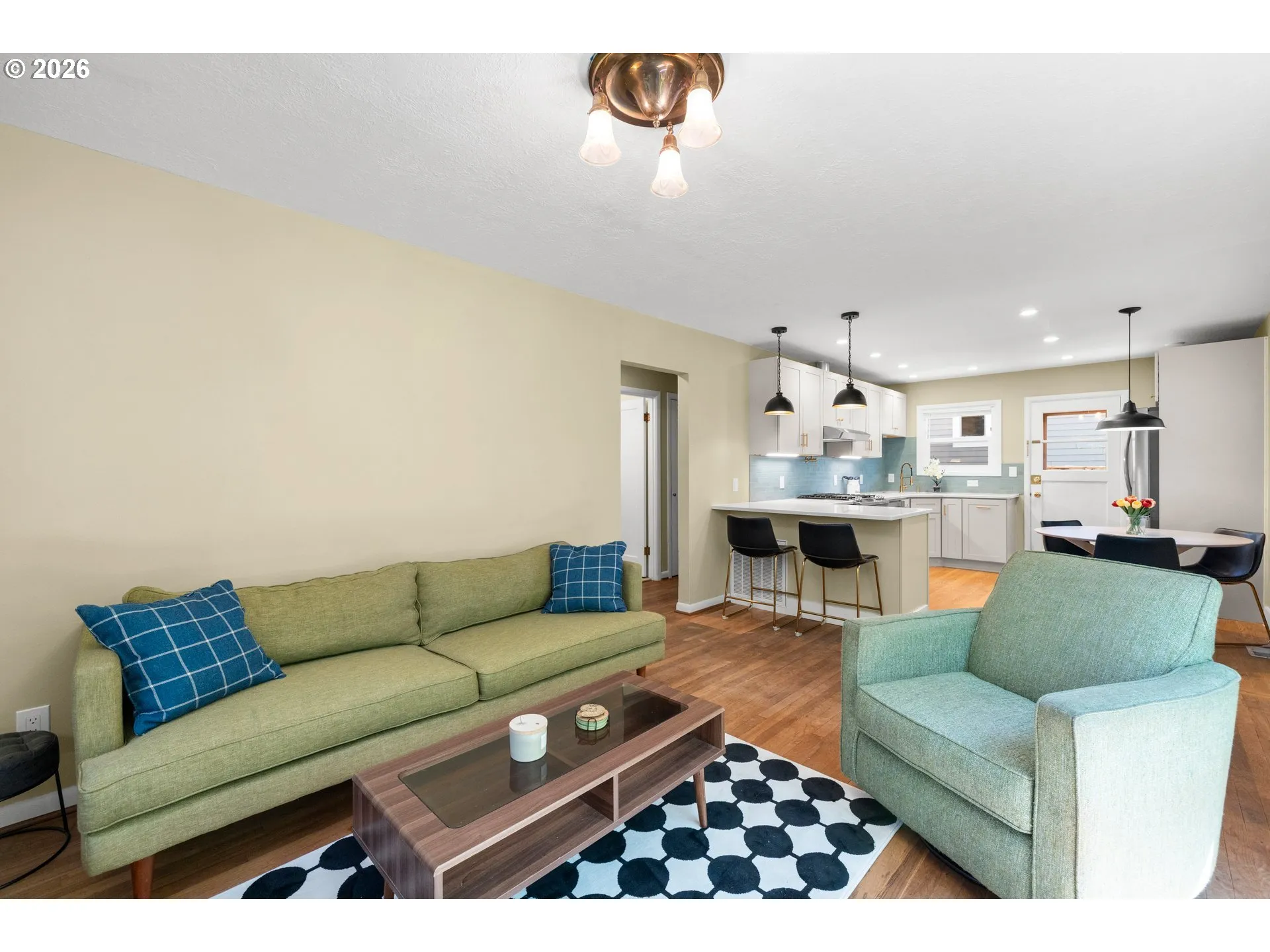 Living Room-View From