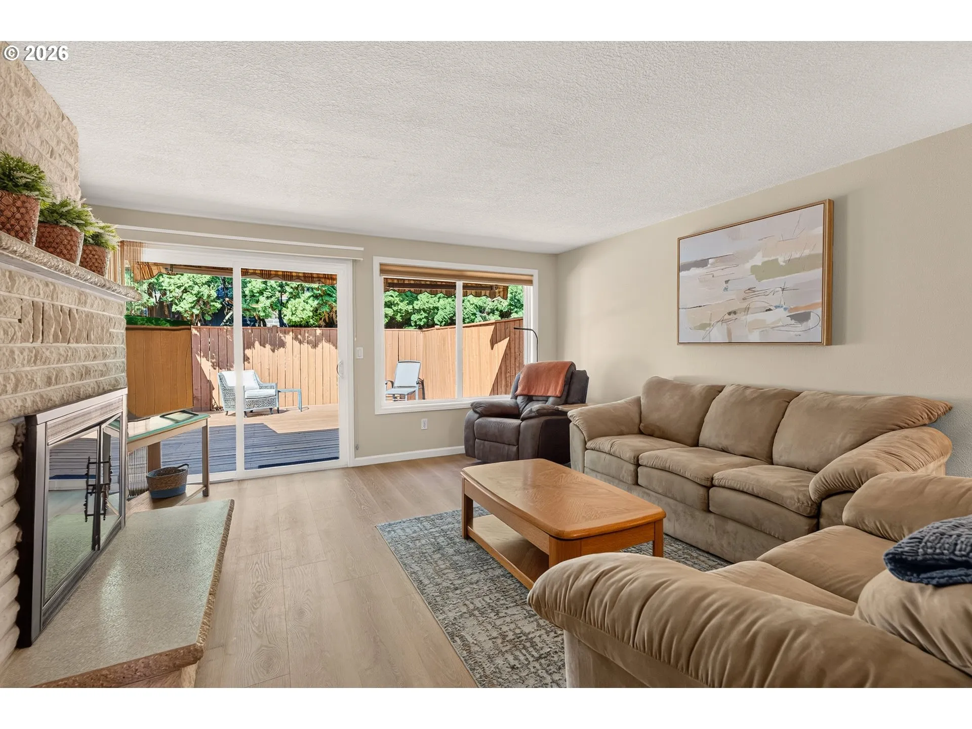 Living Room-View From