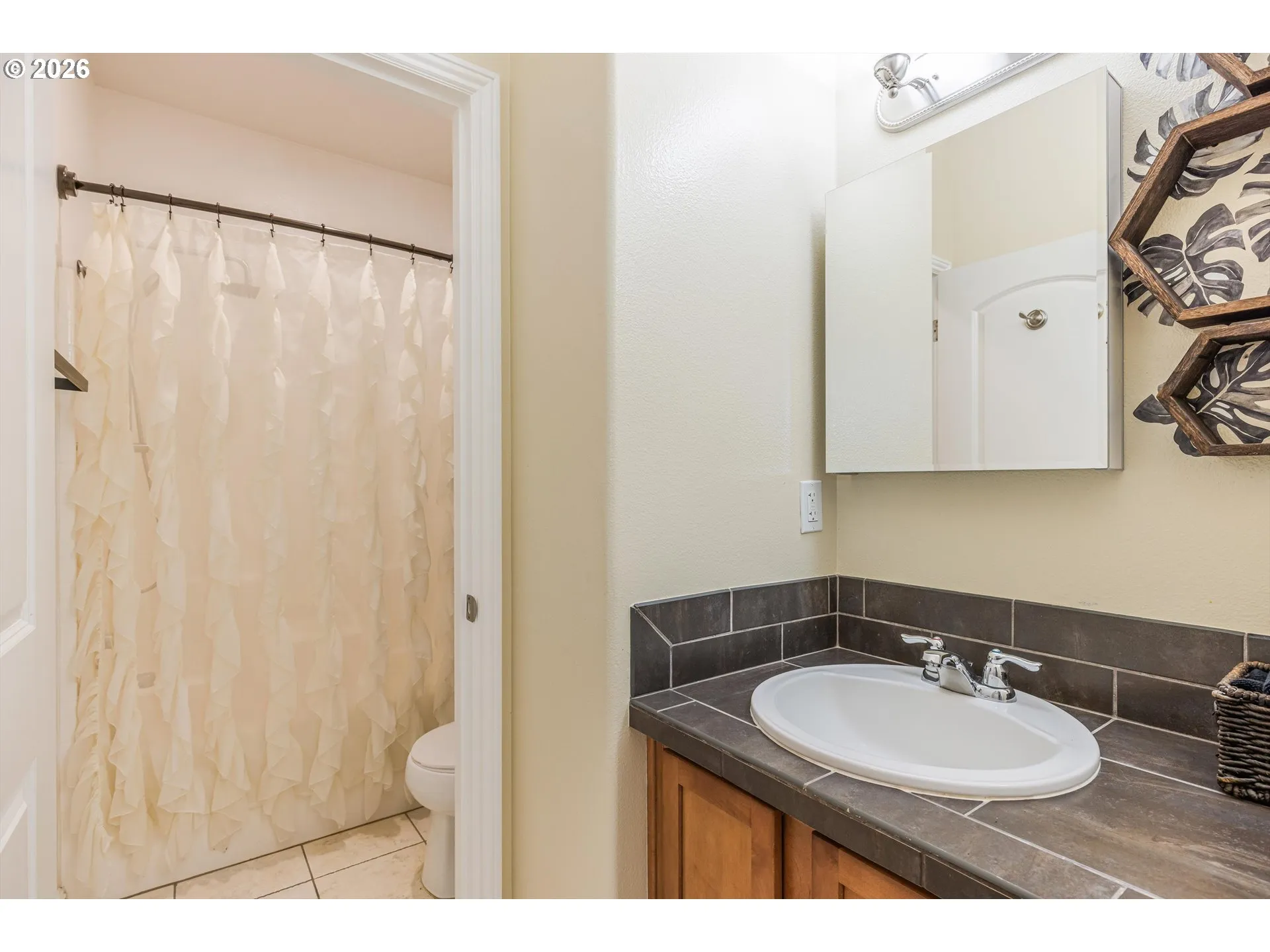 Bathroom, Attached-Double Sinks