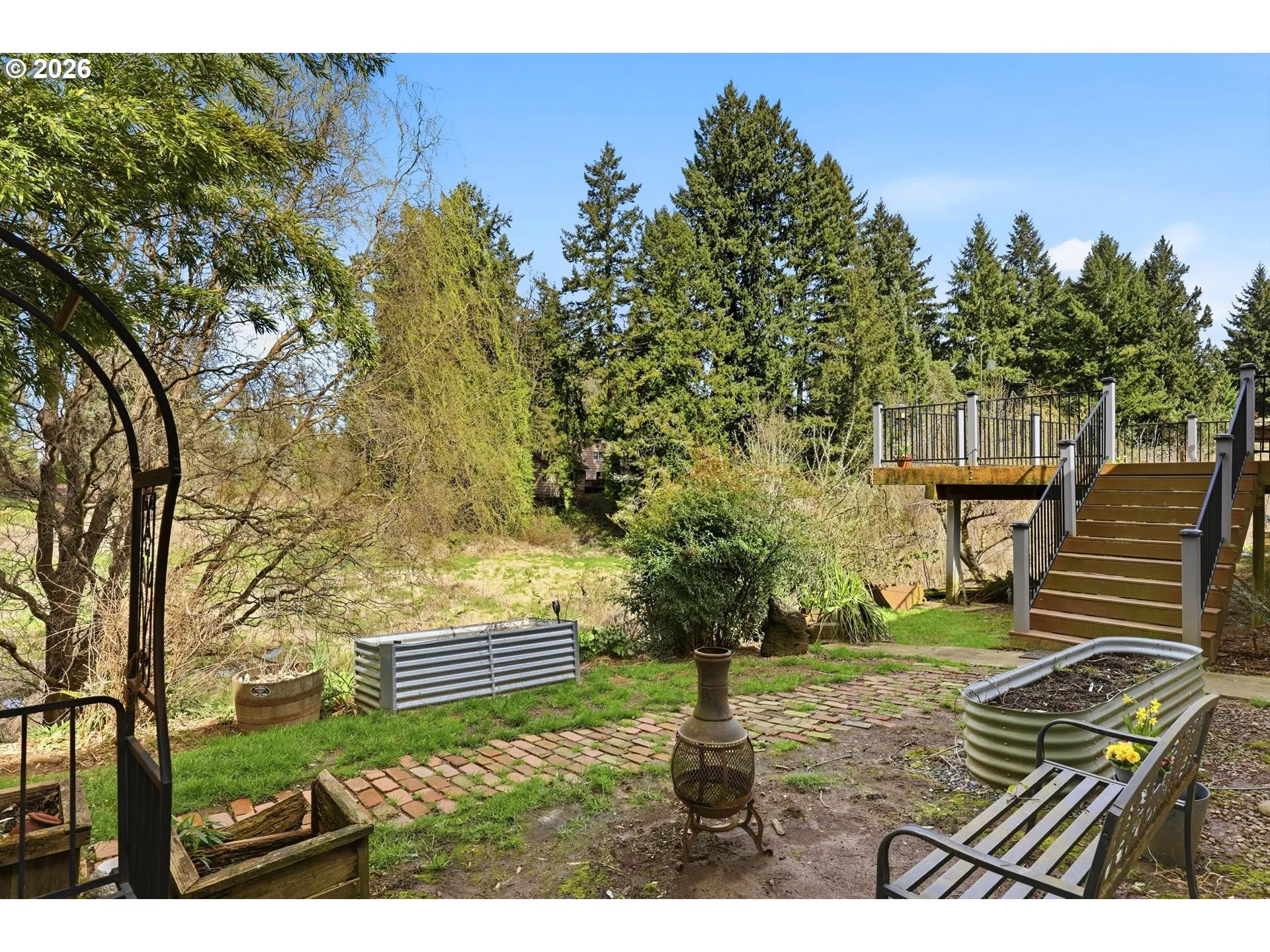 Backyard-View From