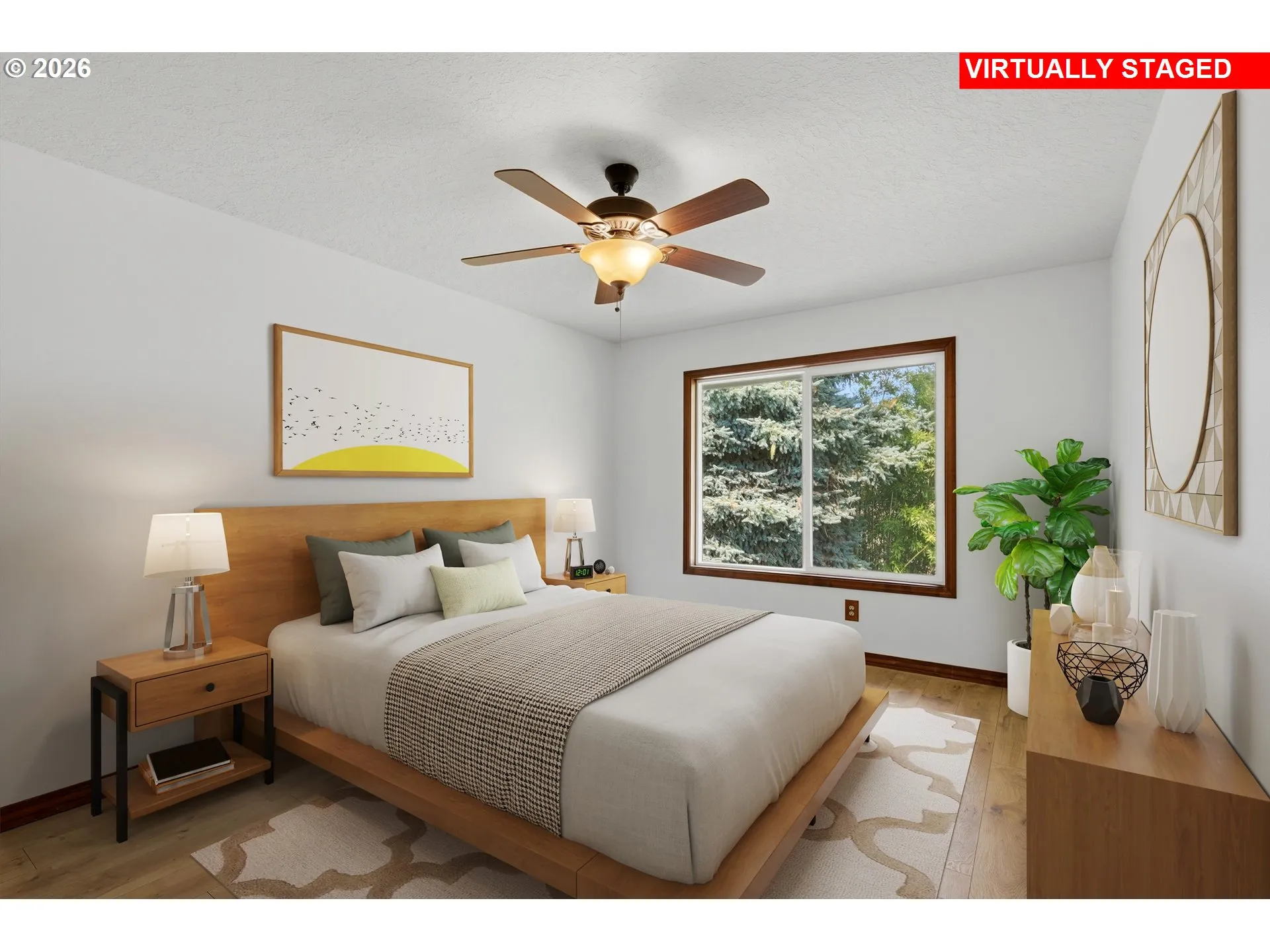 Bedroom, Owner's Suite-Ceiling Fan