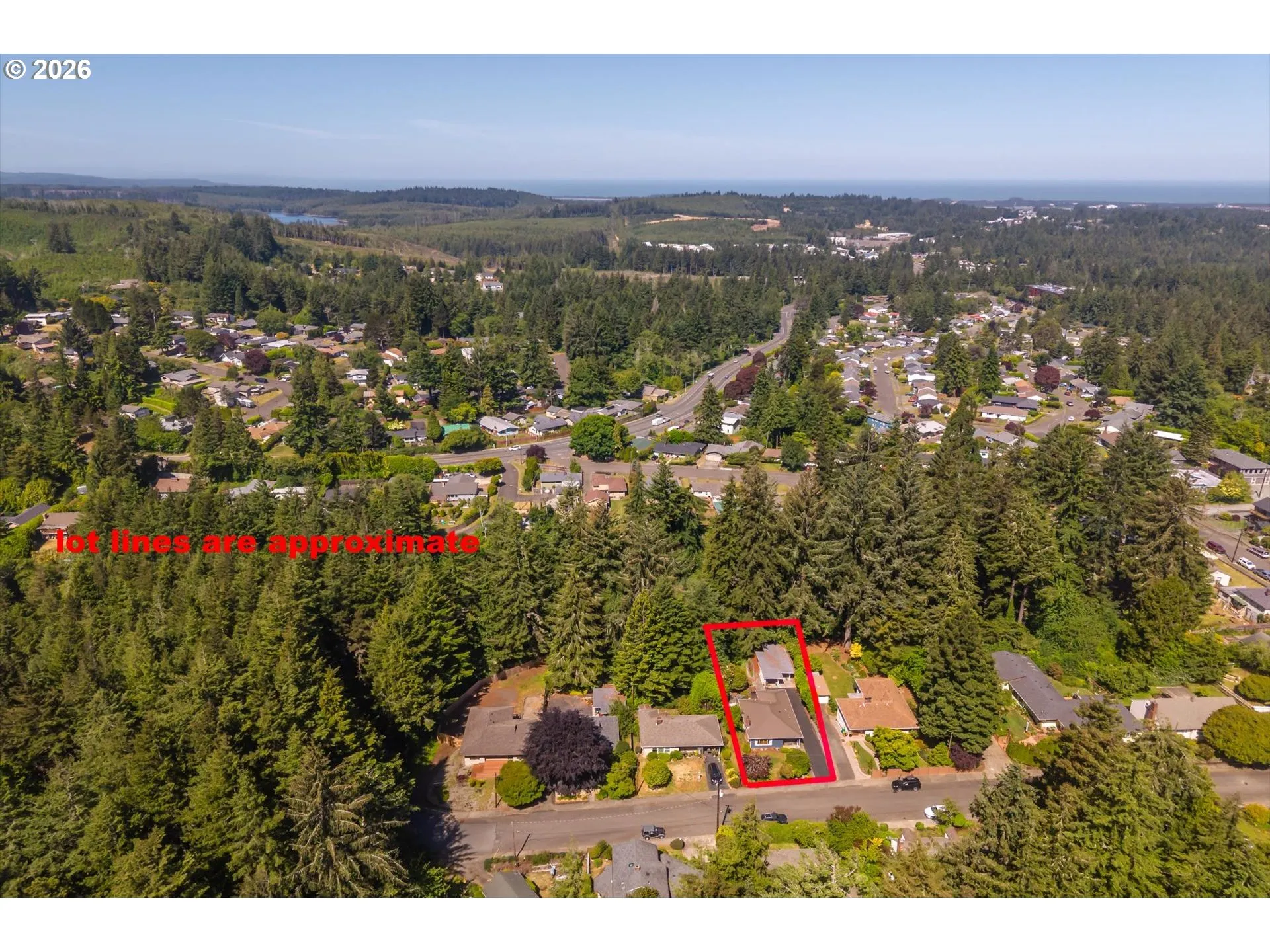Approximate Property Lines-Aerial