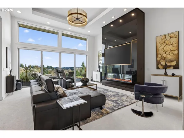 Great Room-Coffered Ceilings
