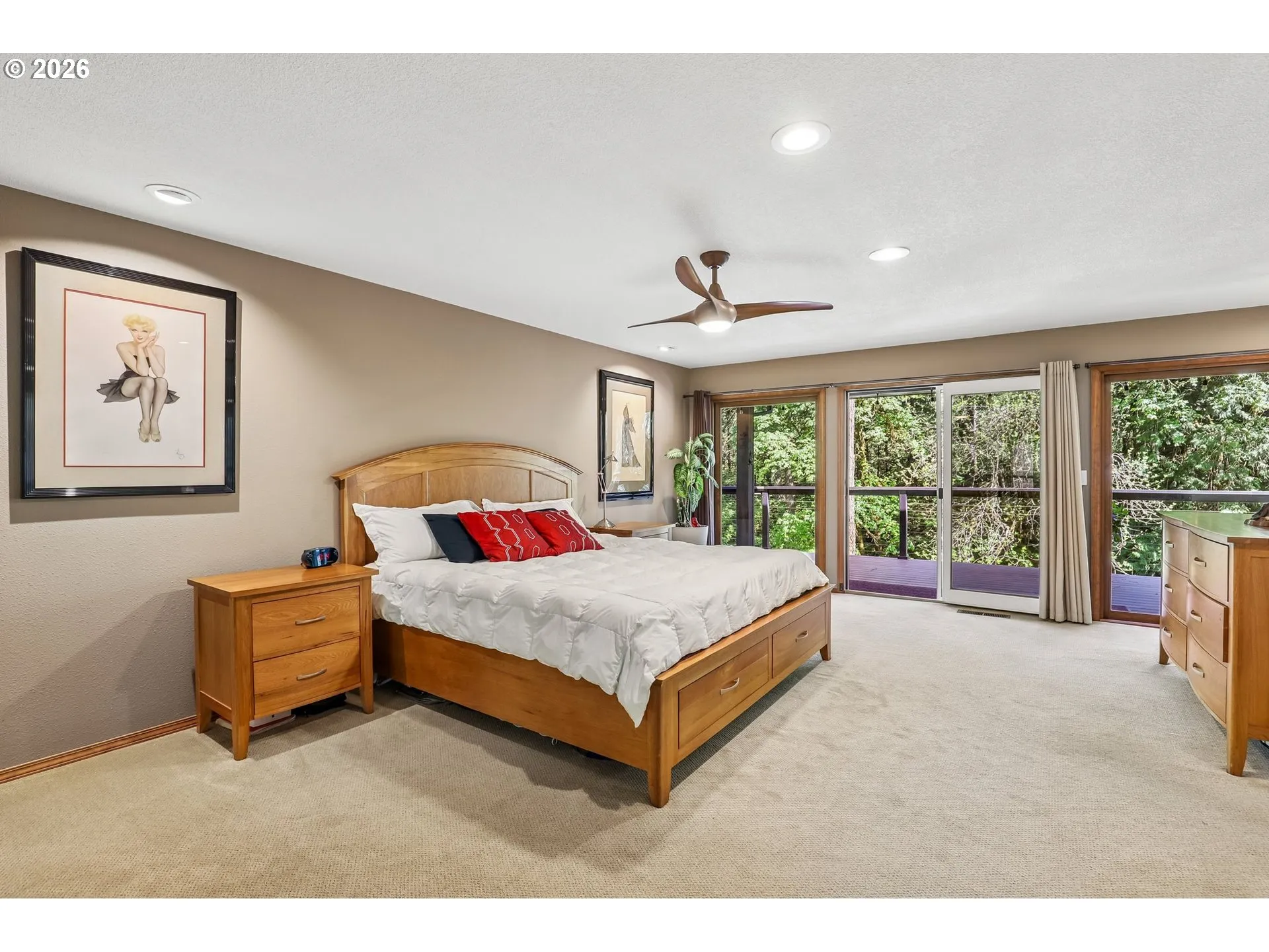 Primary Bedroom-View From