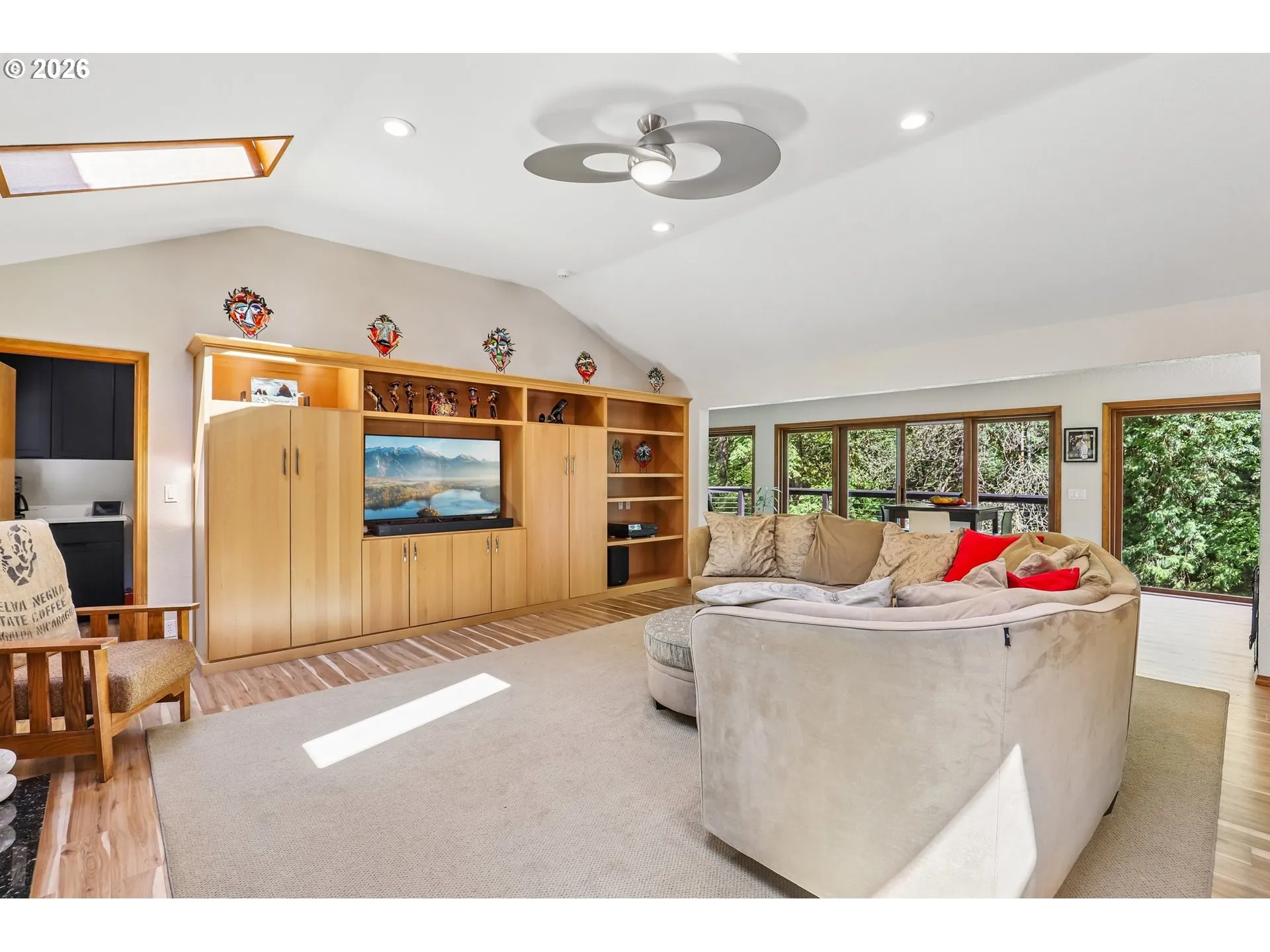 Family Room-Skylight