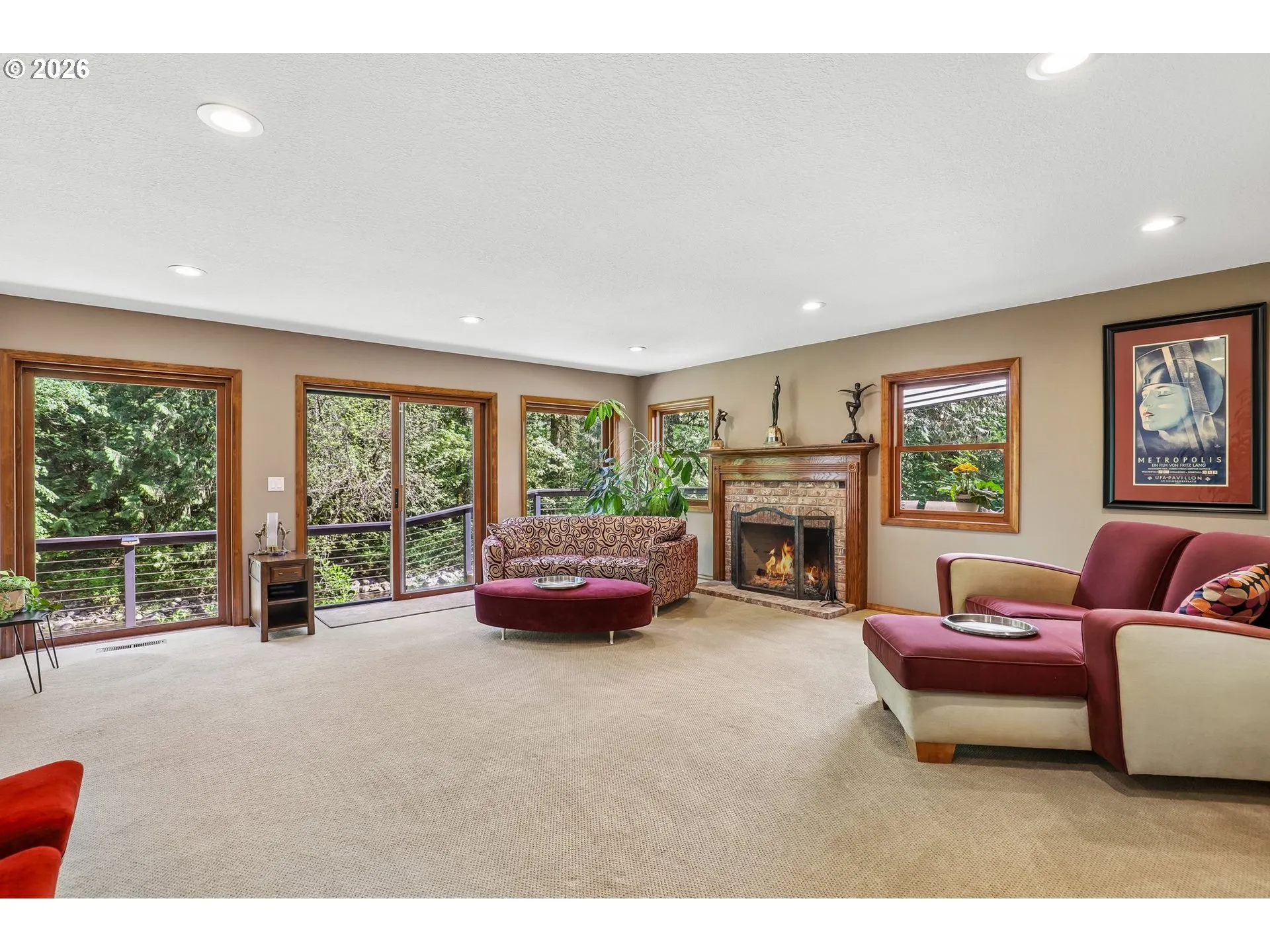 Living Room-View From