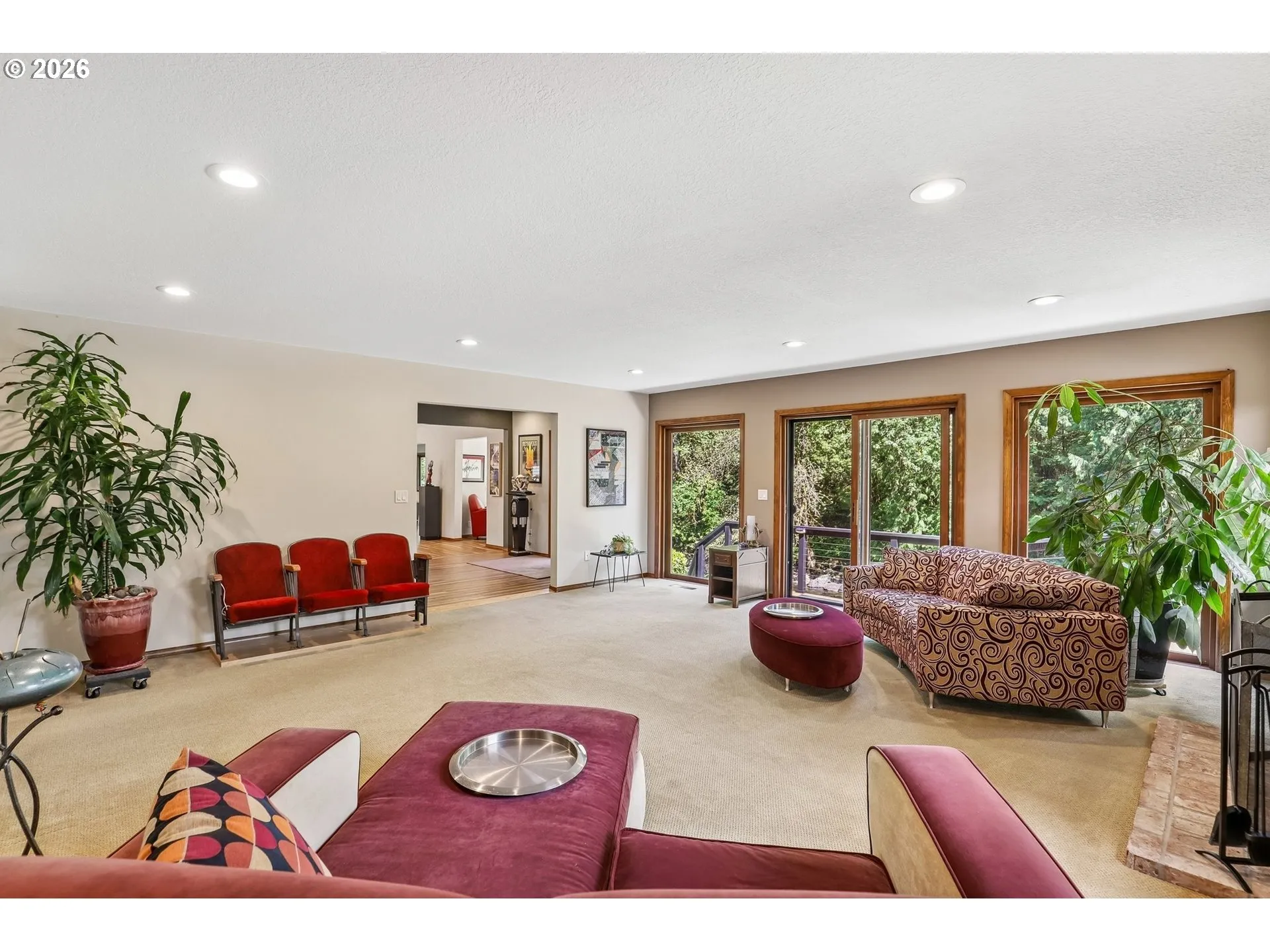Living Room-View From