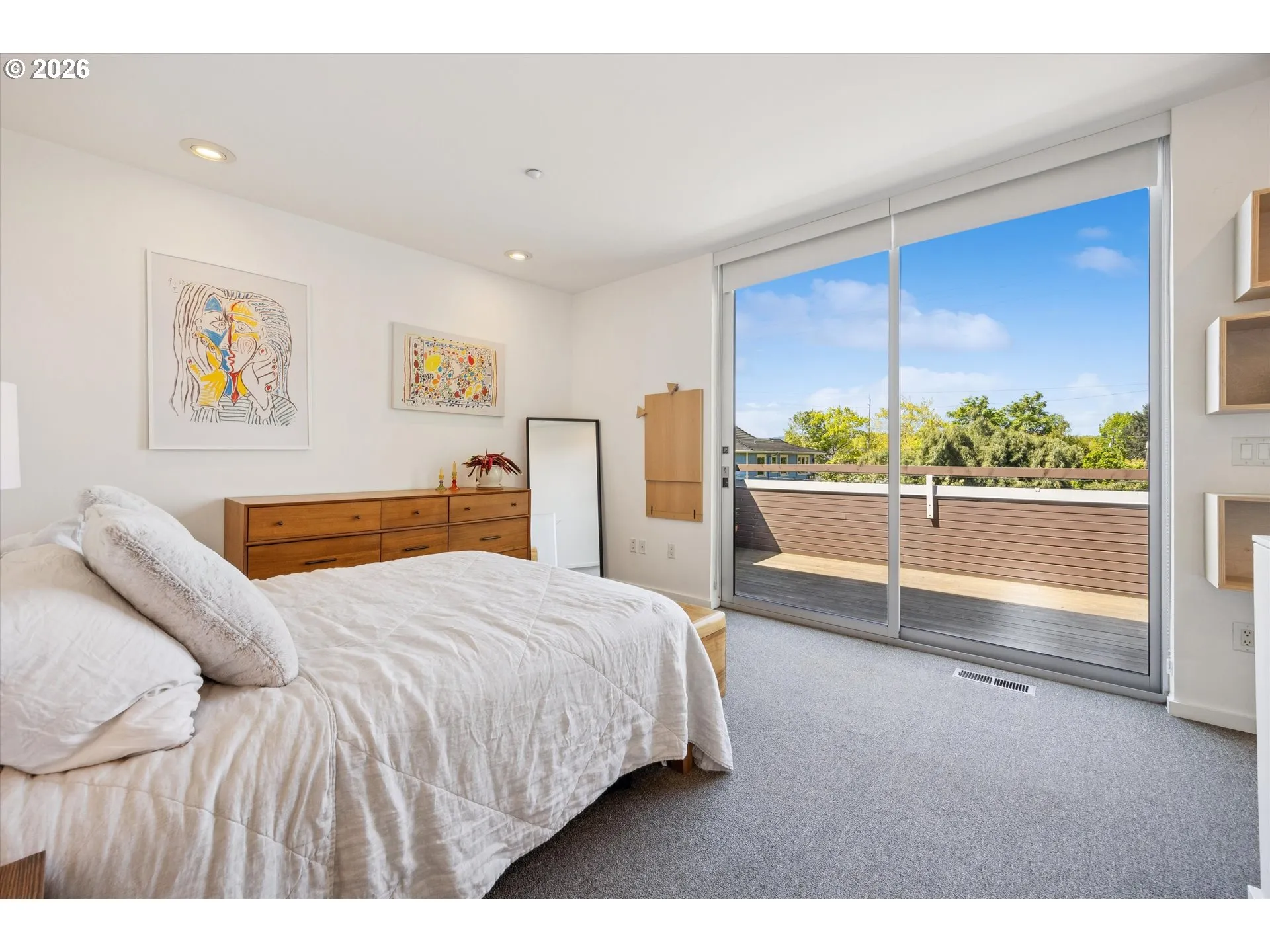 Bedroom, Owner's Suite-View From