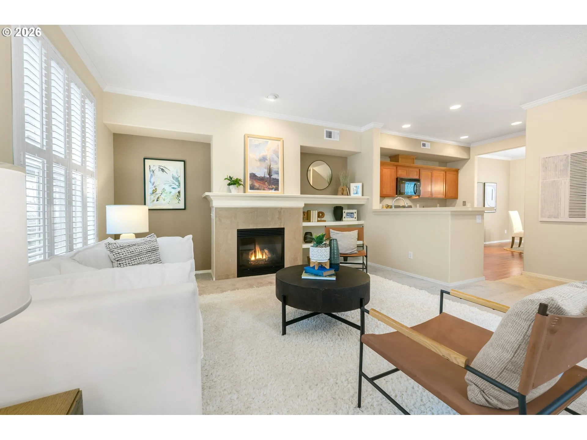 Living Room-Fireplace