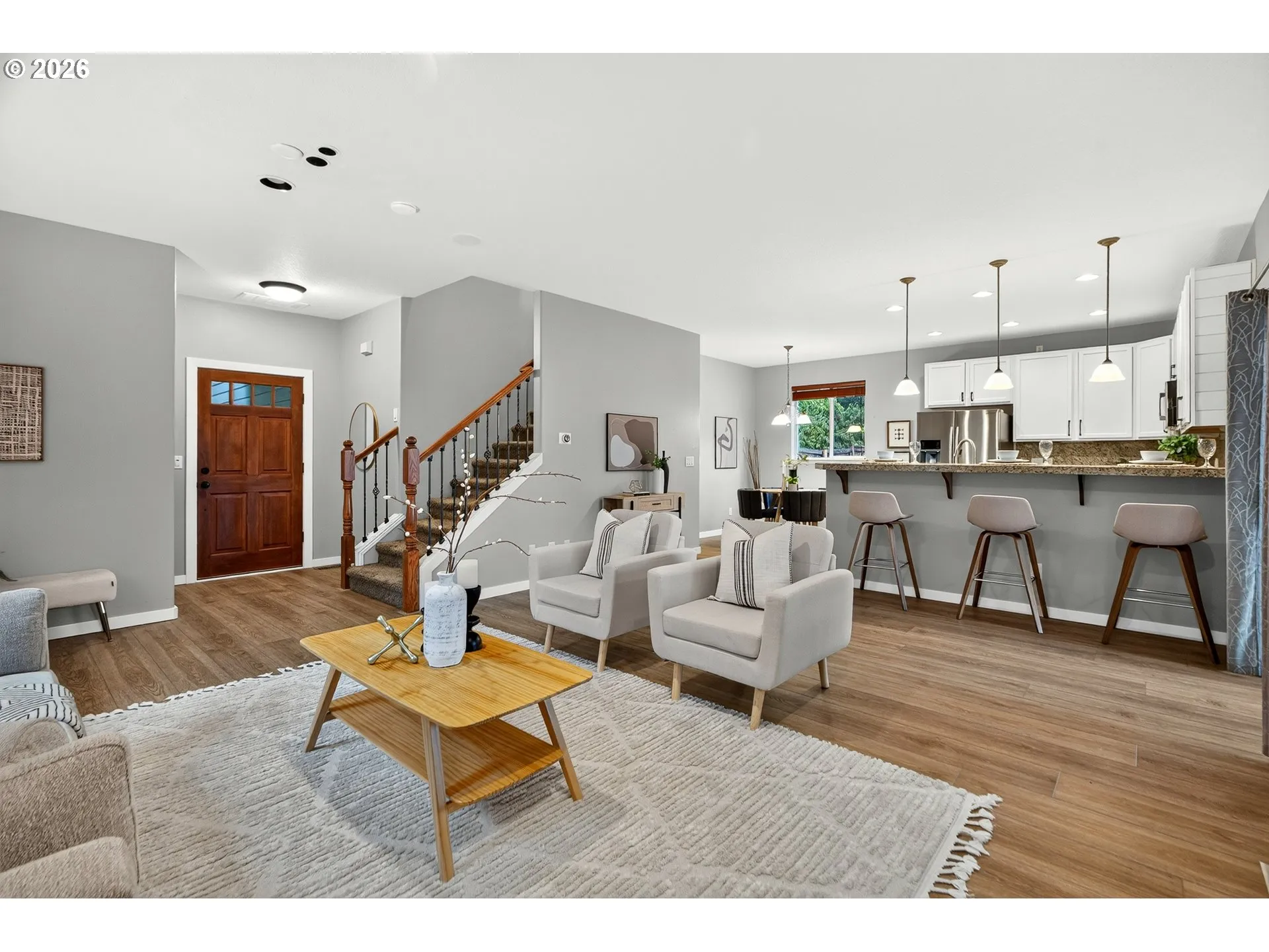 Living Room-View From