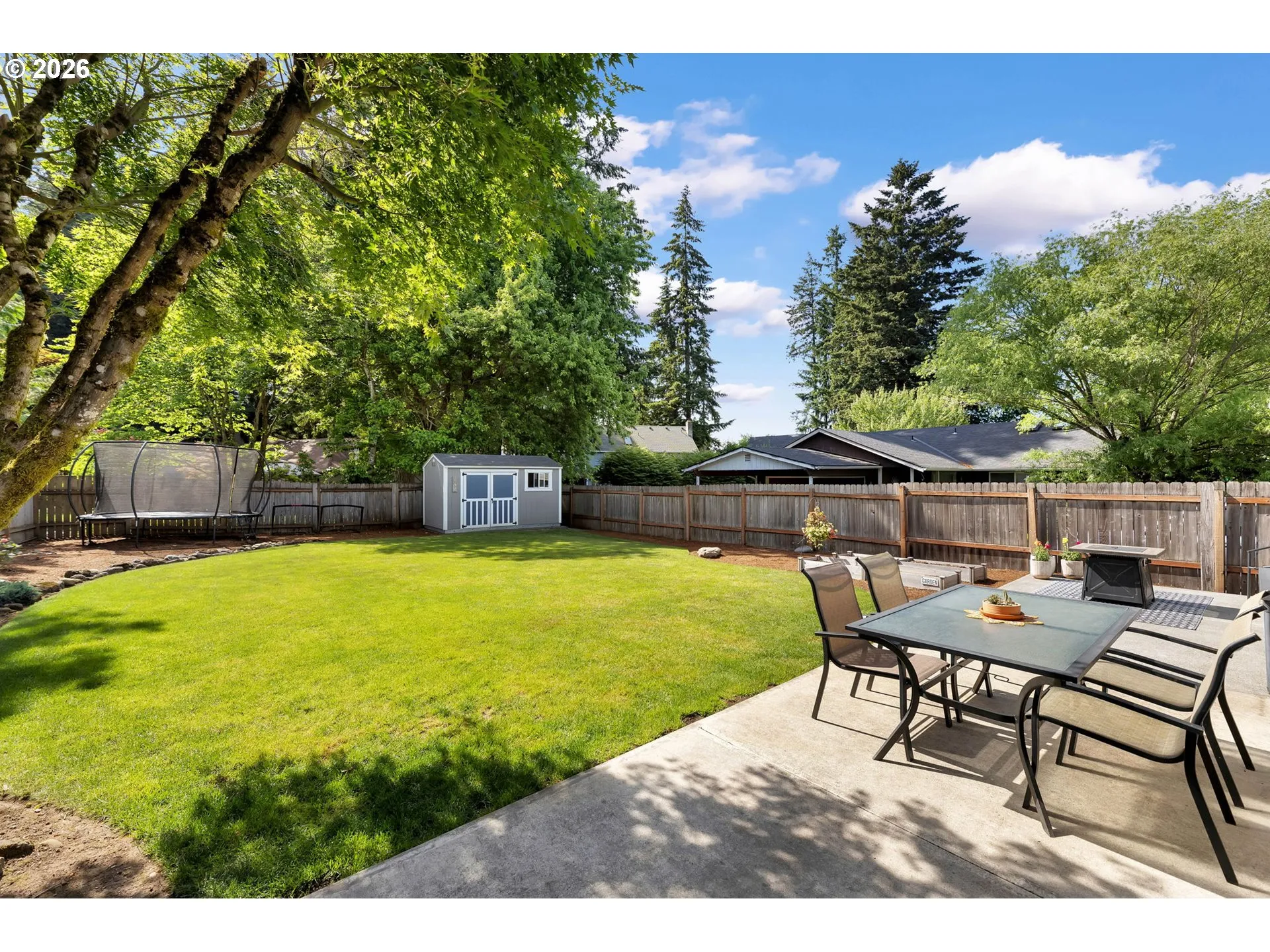 Backyard-View From