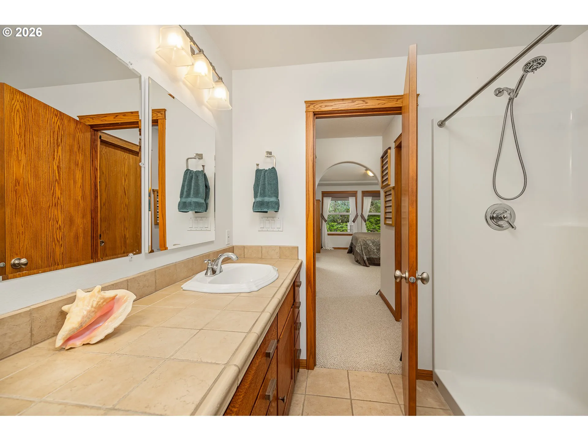 Bathroom, Attached-Walk in Shower