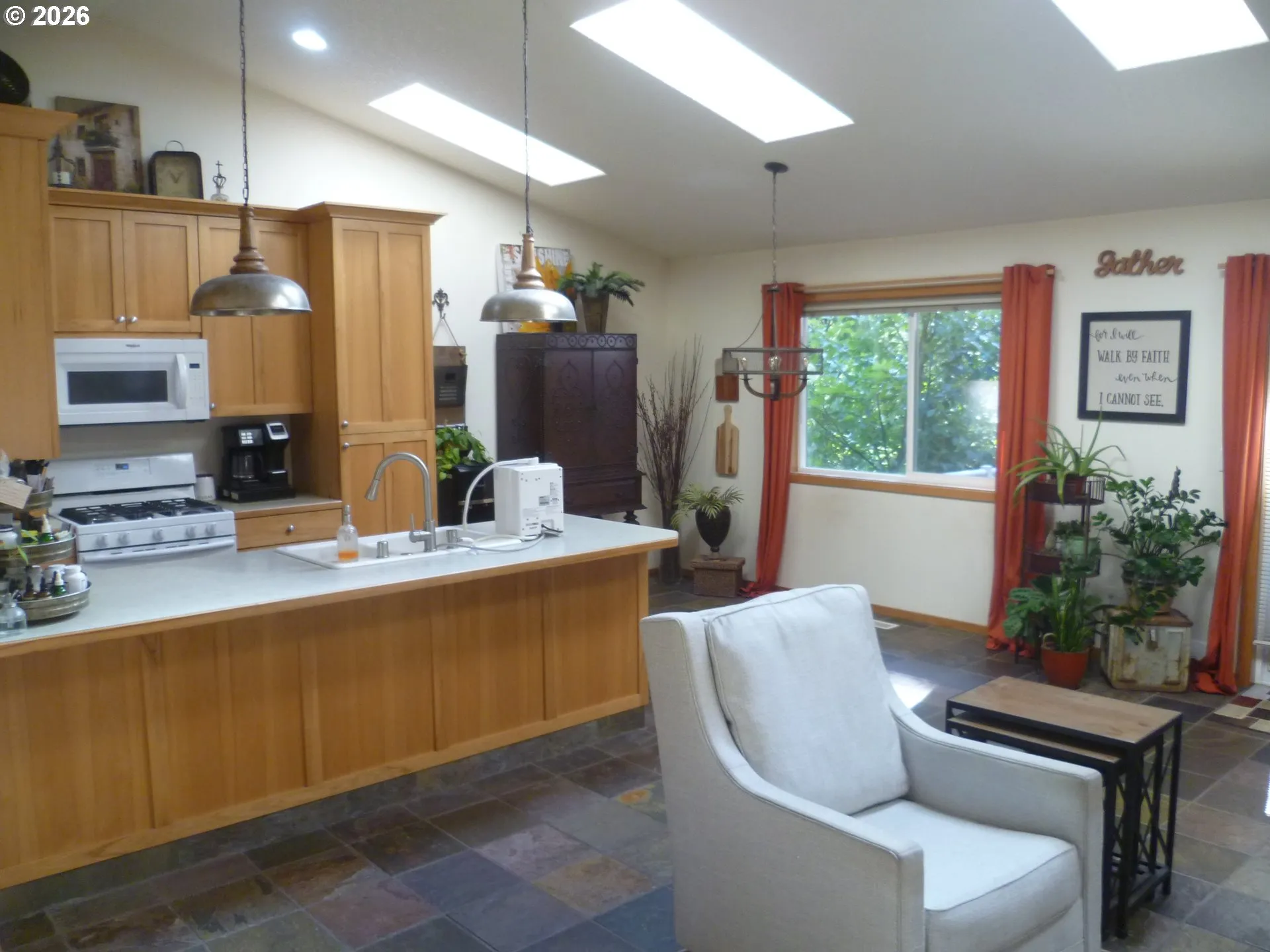 Living Room-Skylight