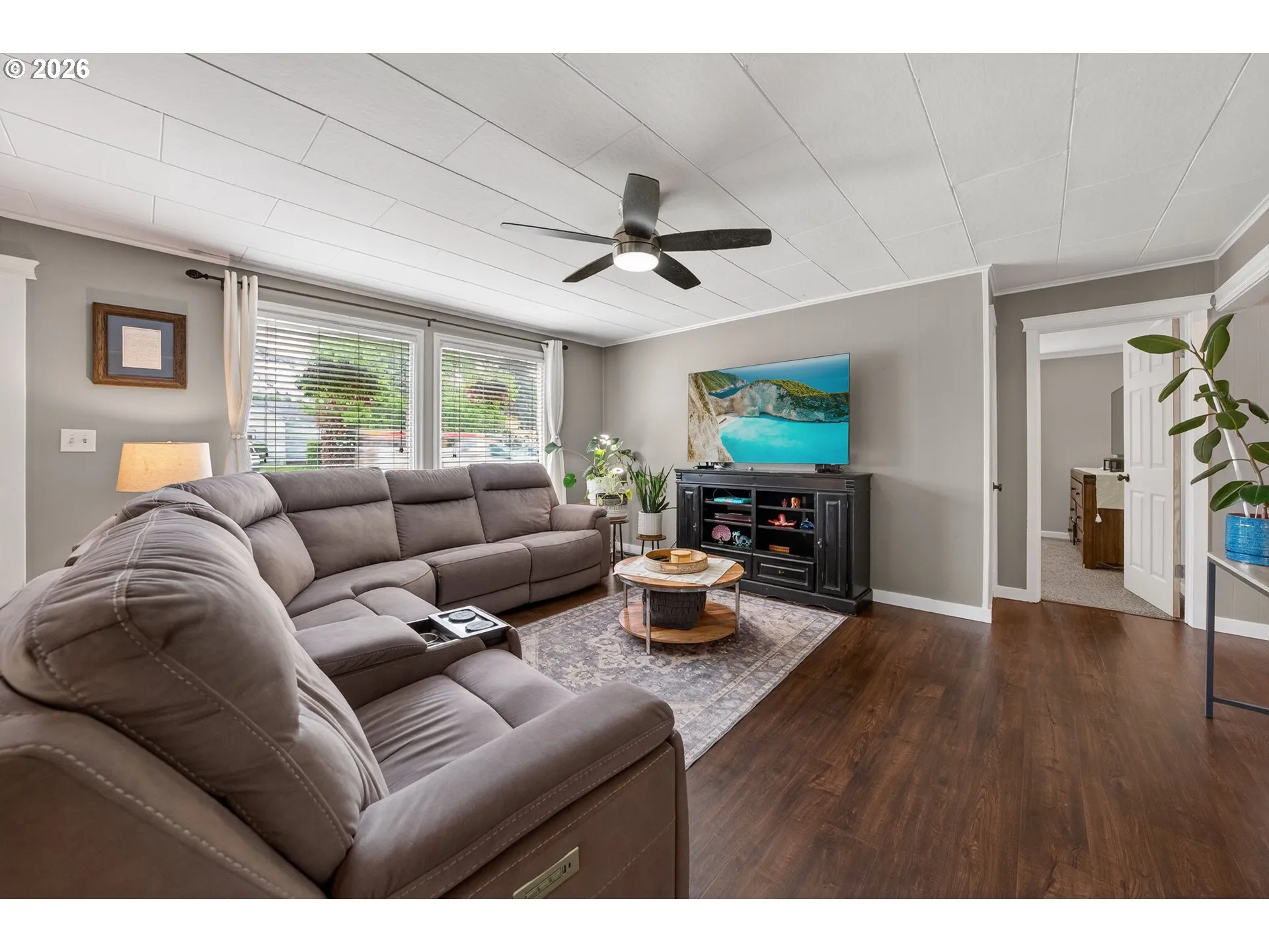 Living Room-Ceiling Fan