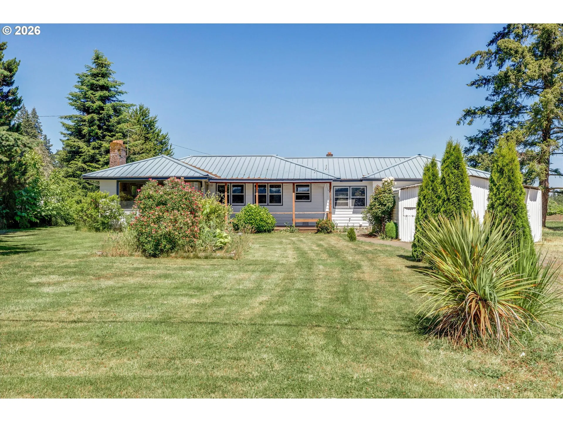Front Yard-View From