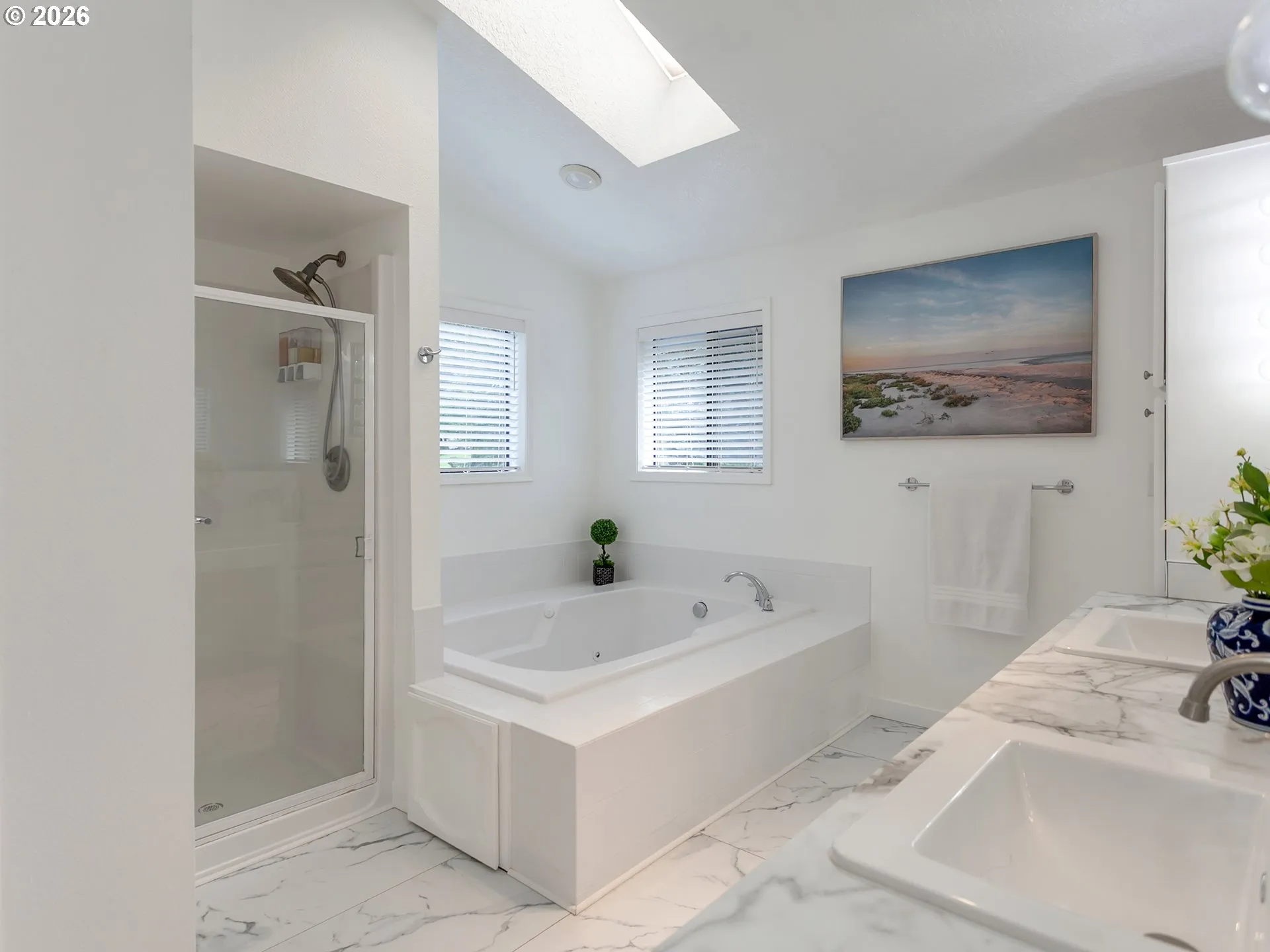 Primary Bedroom-Attached Bathroom