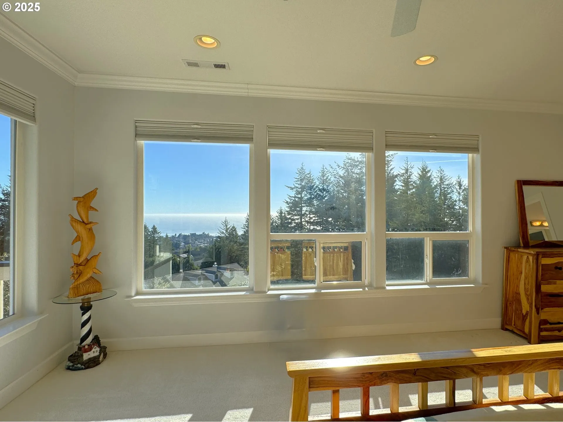 Bedroom, Owner's Suite-View From