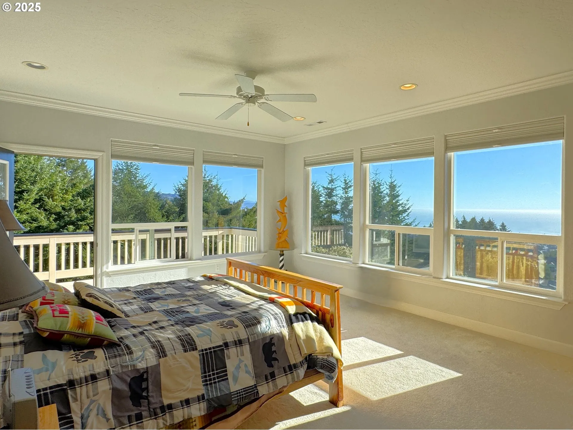 Bedroom, Owner's Suite-View From