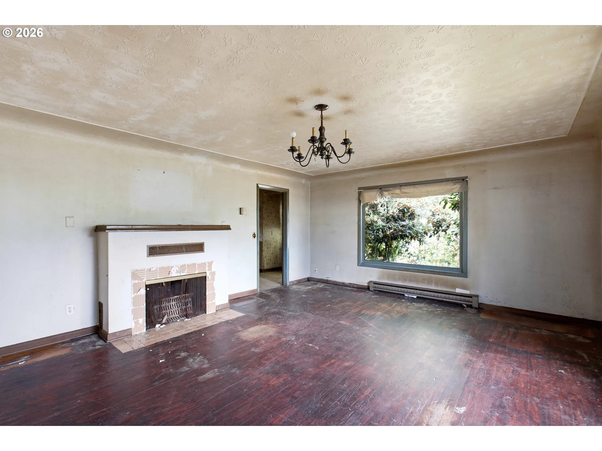 Living Room-Fireplace