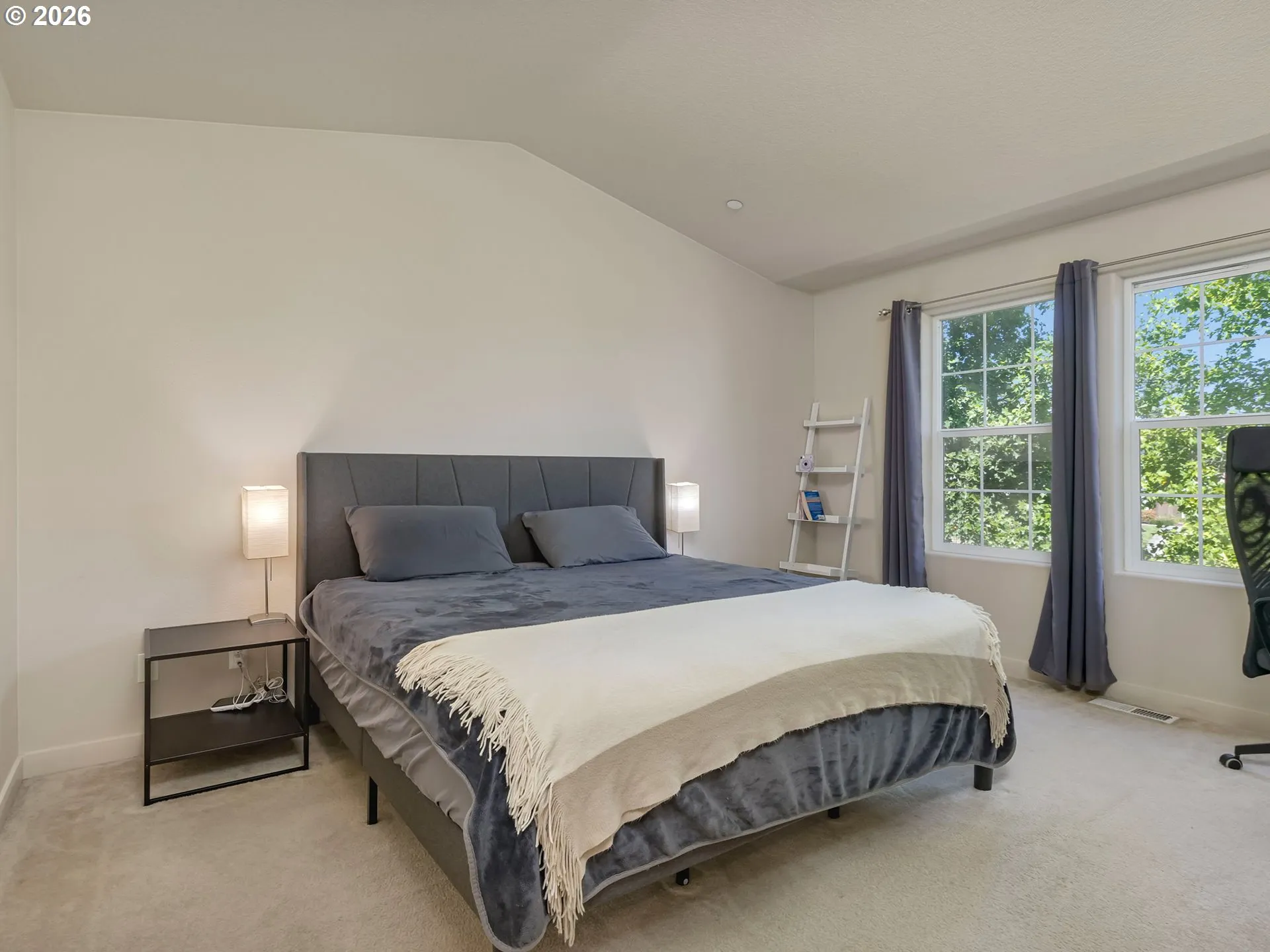 Owner's Suite Bedroom-Vaulted Ceilings