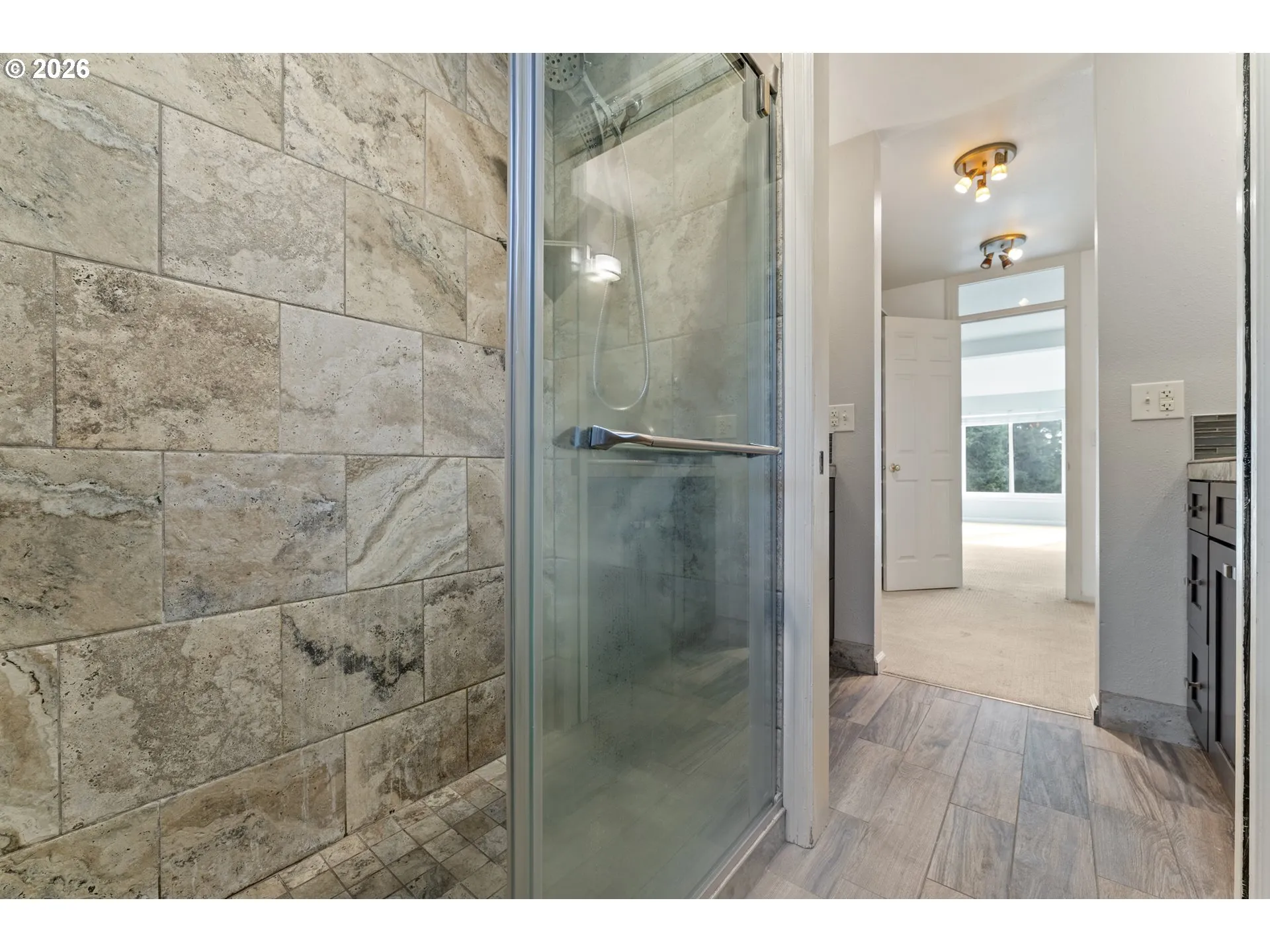 Bathroom, Attached-Walk in Shower