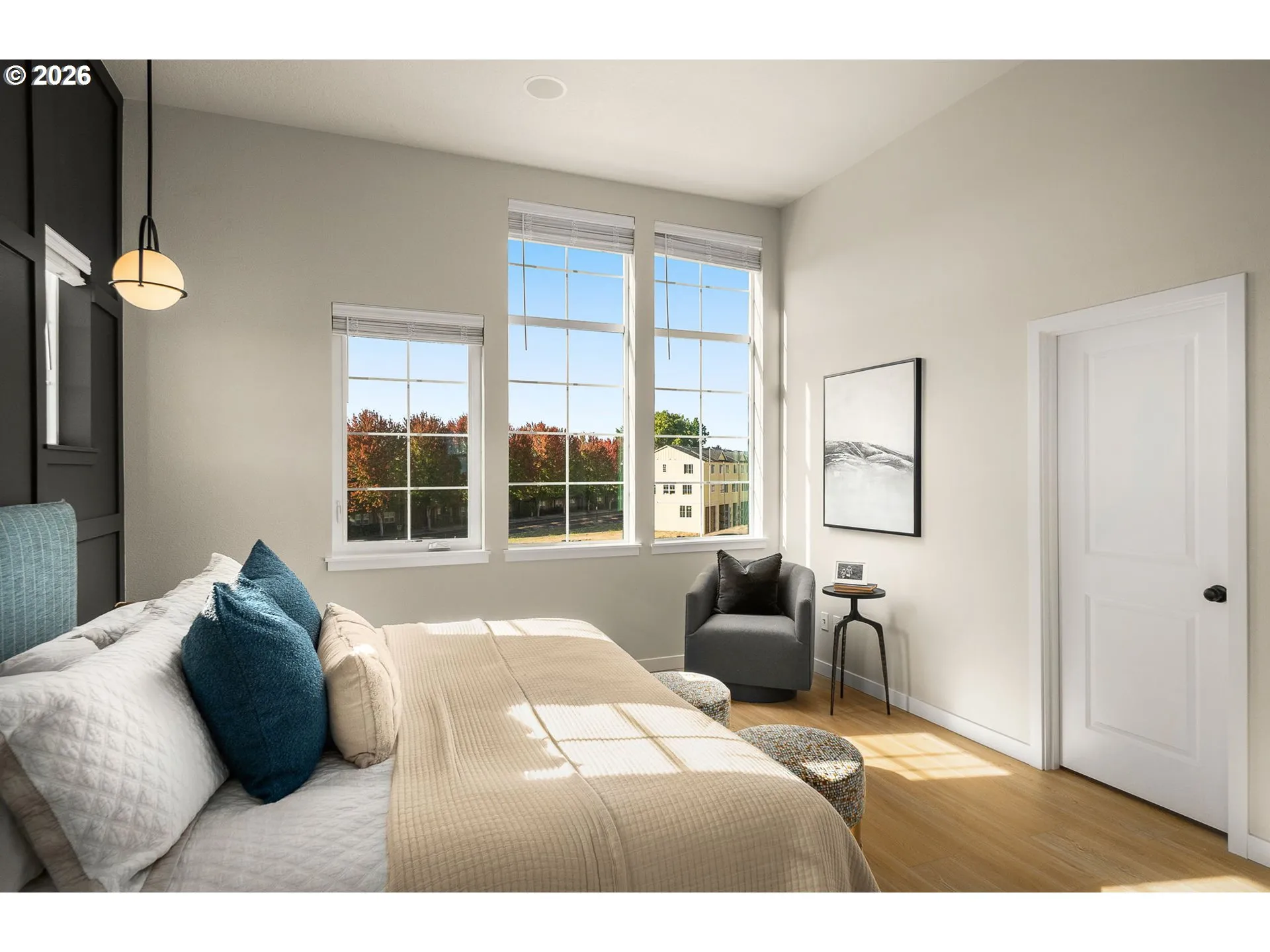 Primary Bedroom-Vaulted Ceilings