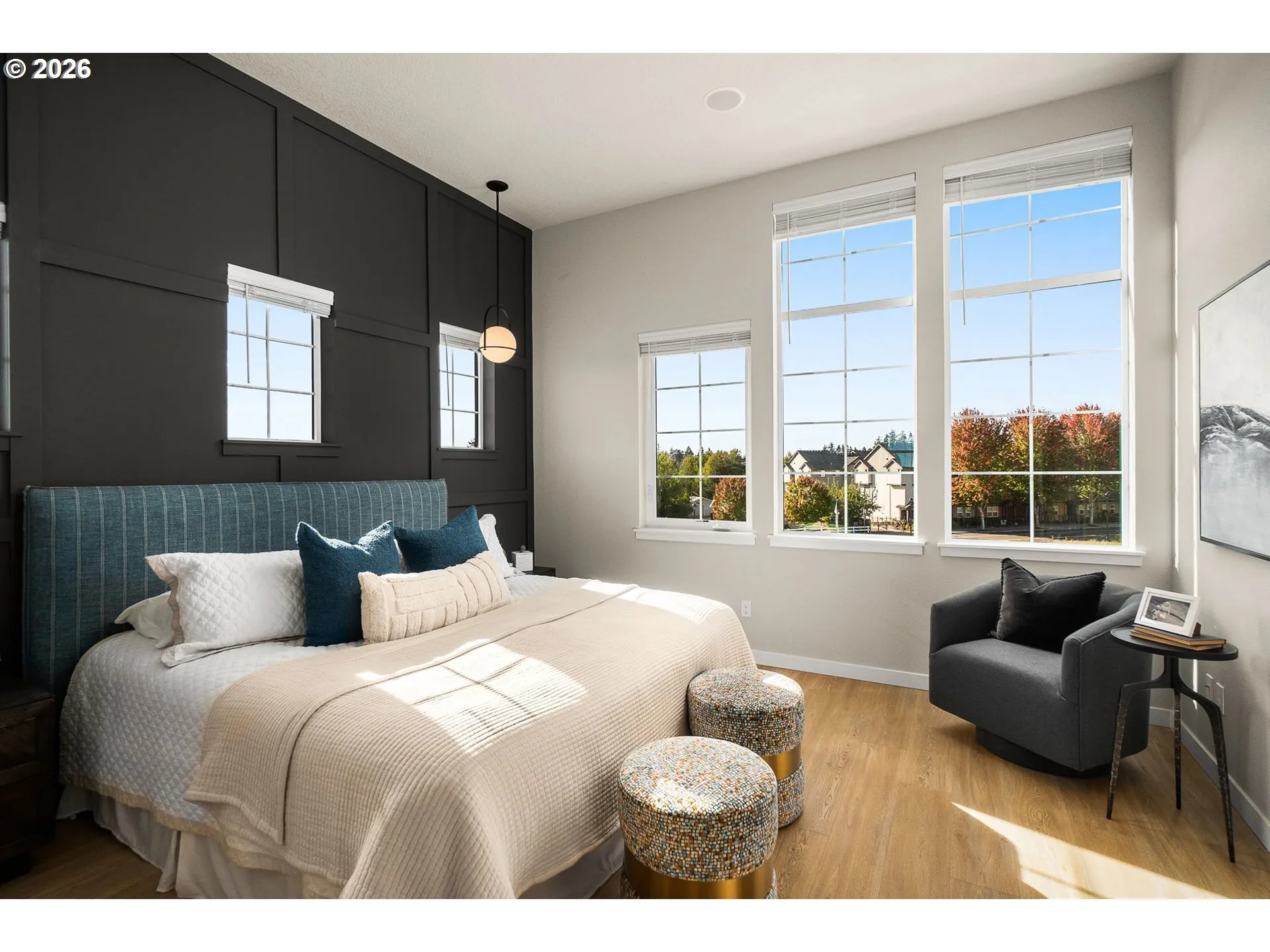 Primary Bedroom-Vaulted Ceilings
