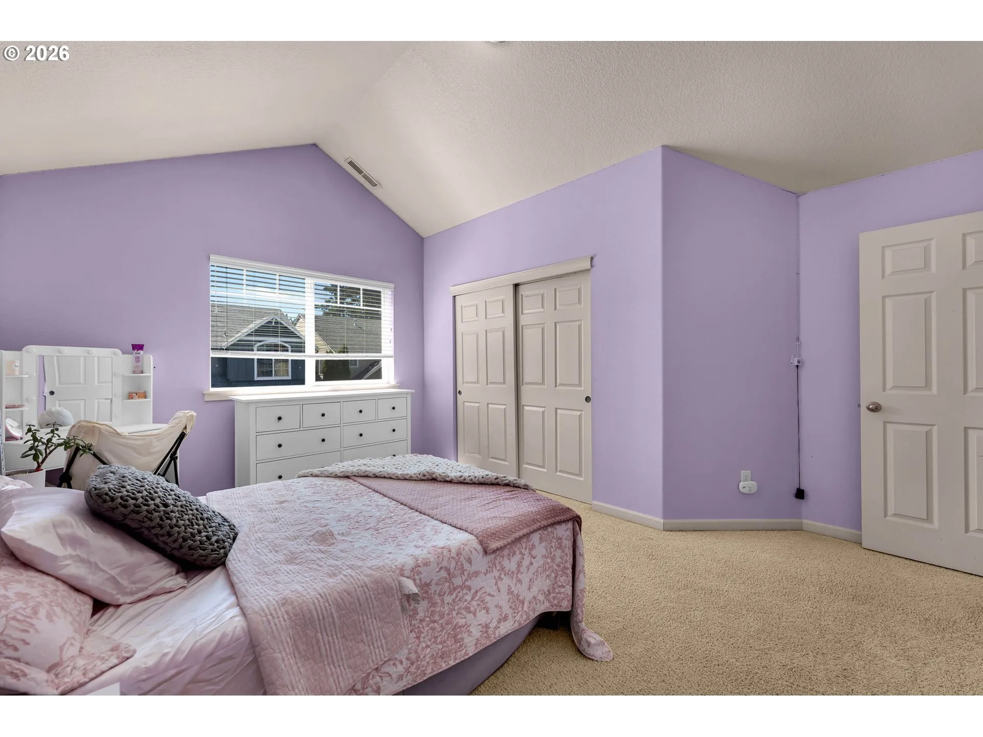 Bedroom-Vaulted Ceilings