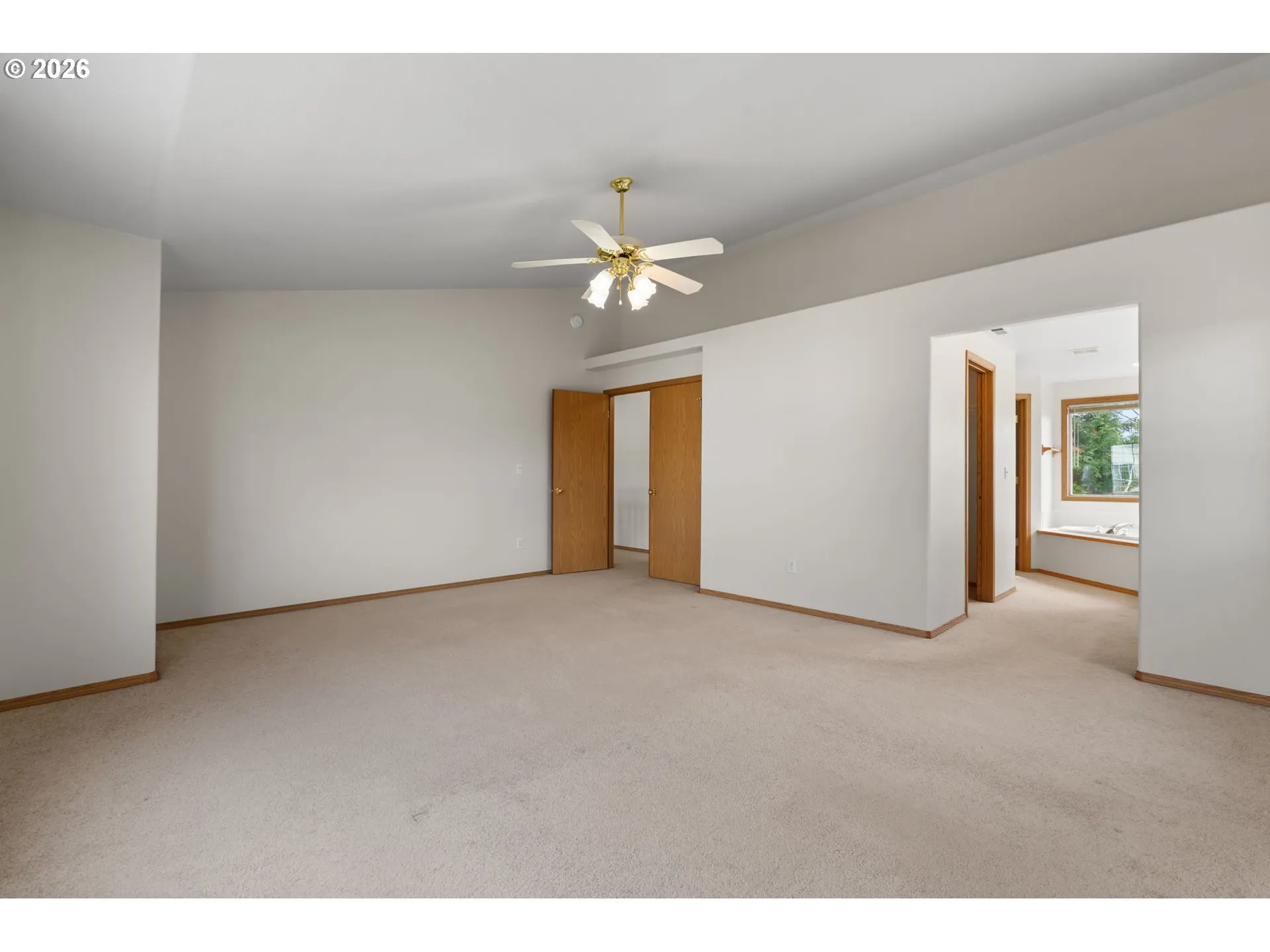 Primary Bedroom-Vaulted Ceilings