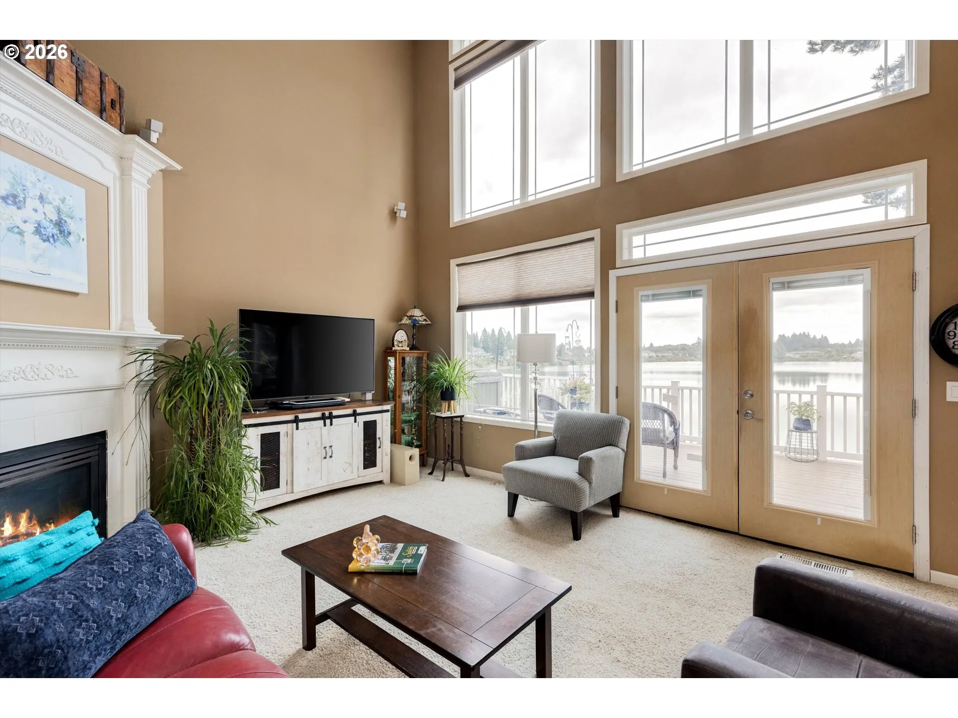 Living Room-View From
