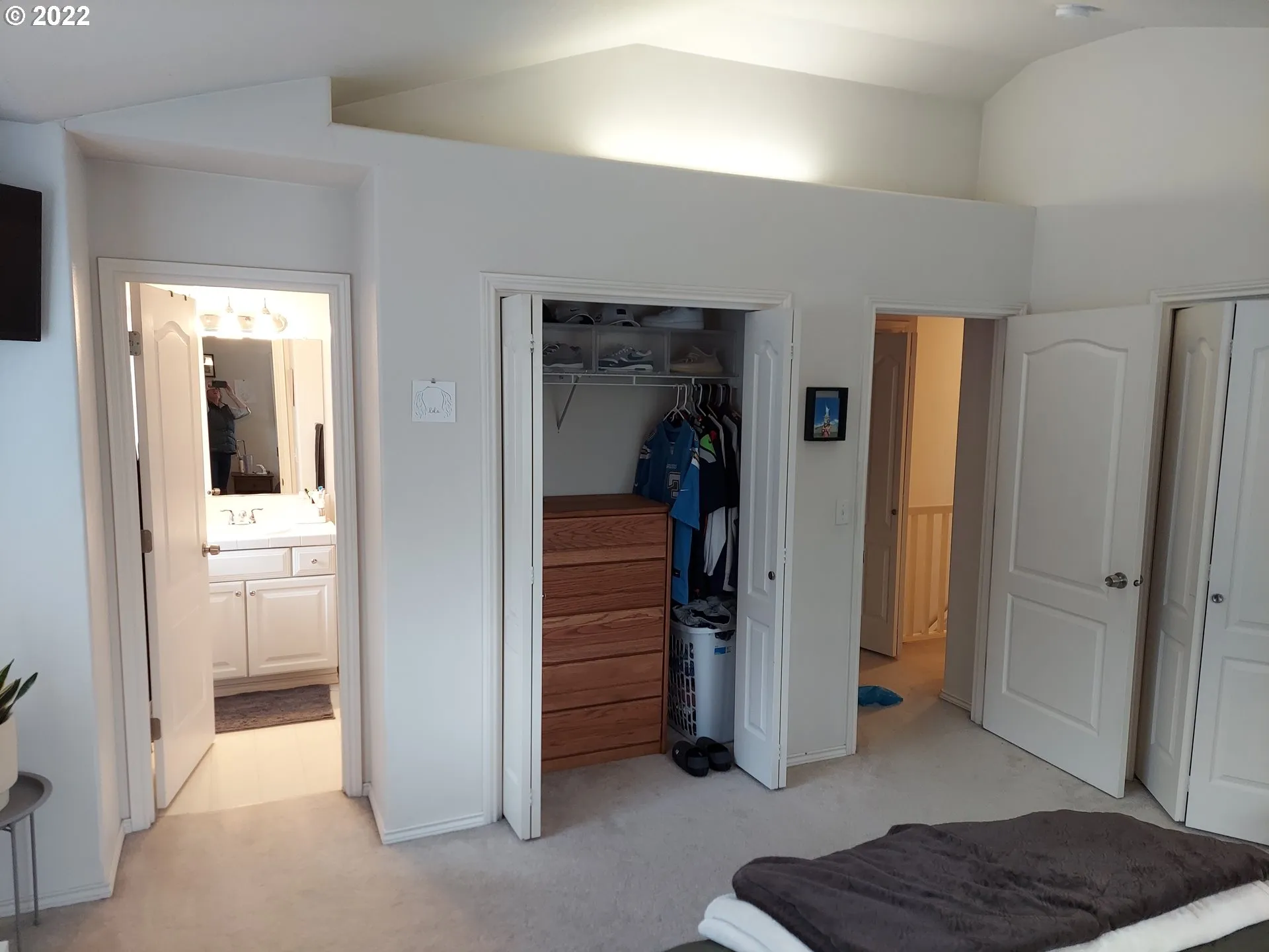 Owner's Suite Bedroom-Vaulted Ceilings