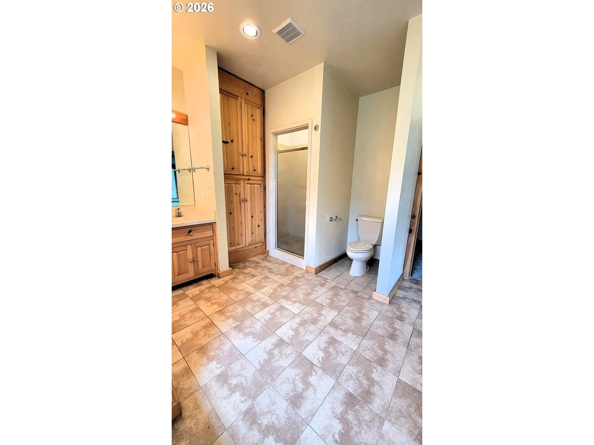 Bathroom, Attached-Walk in Shower