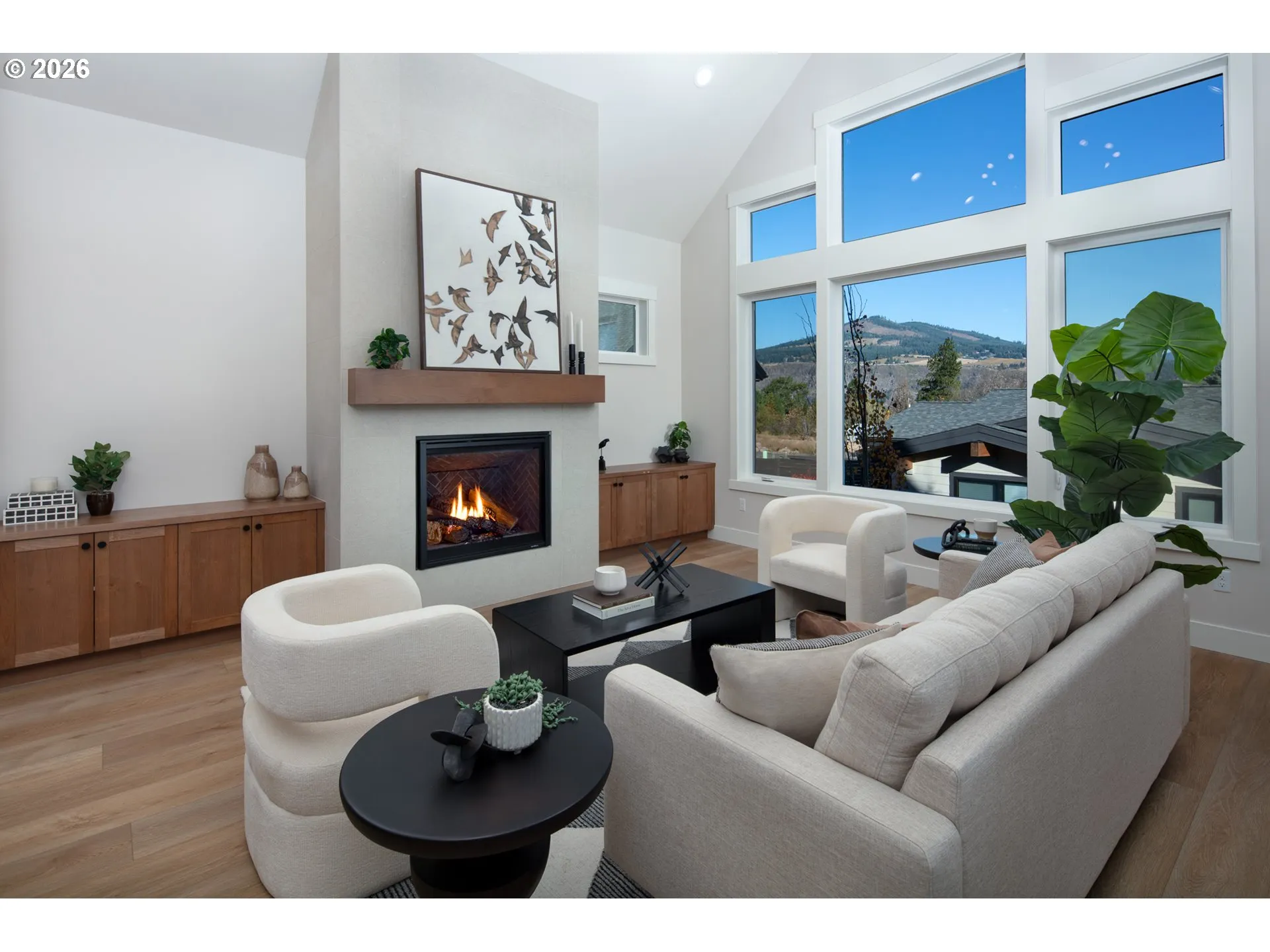 Living Room-Fireplace