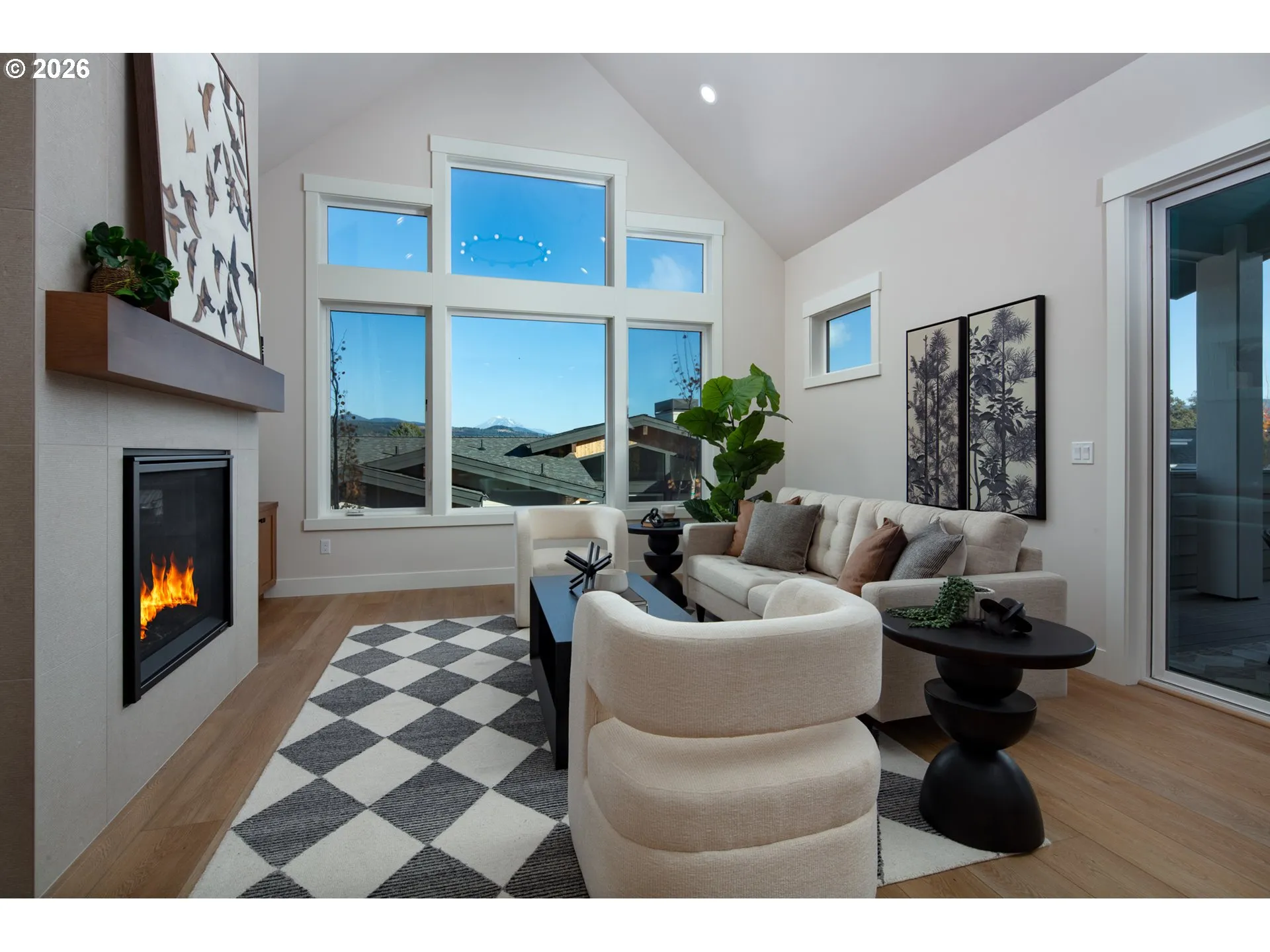 Living Room-View From